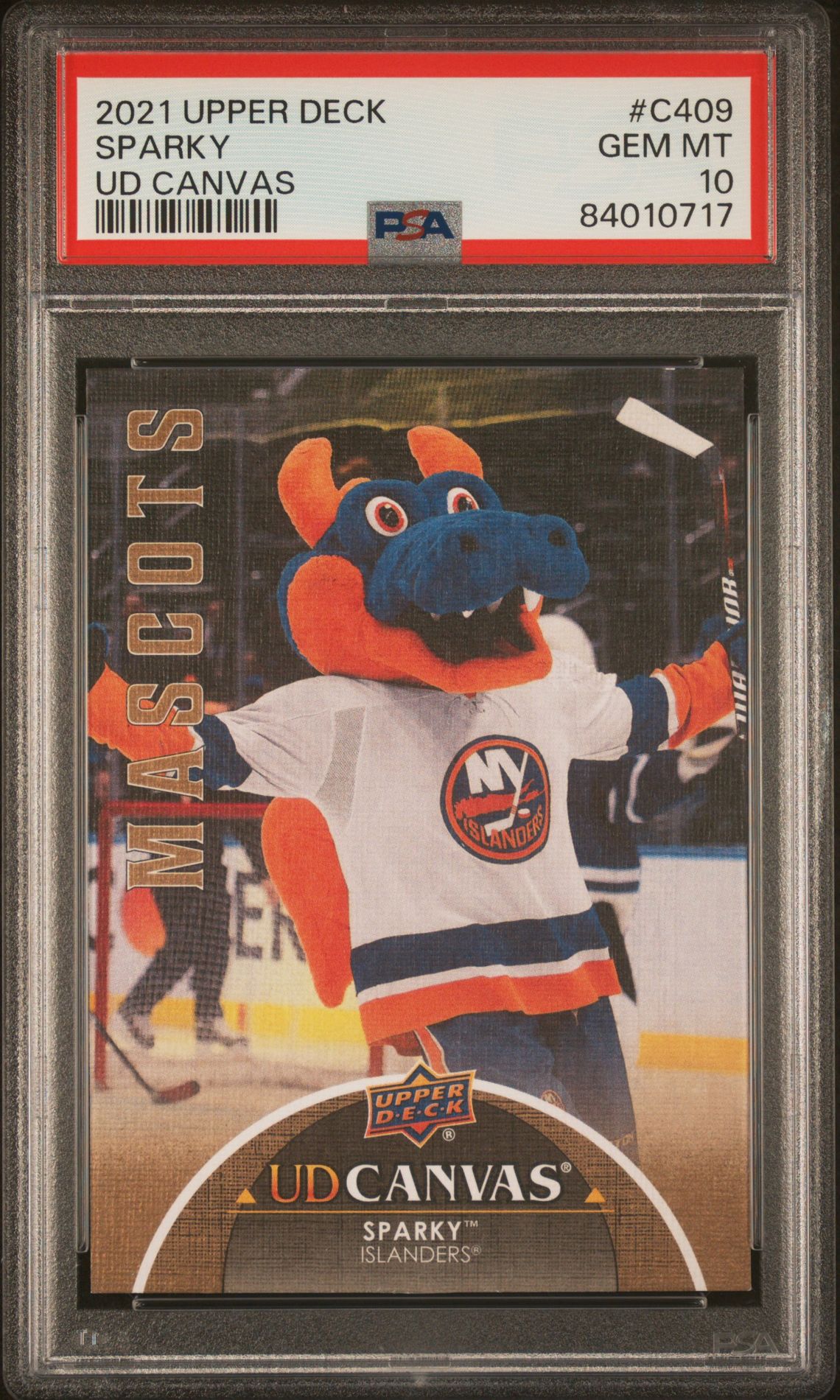 2021-2022 Upper Deck UPPER DECK UD CANVAS #C409 Sparky front