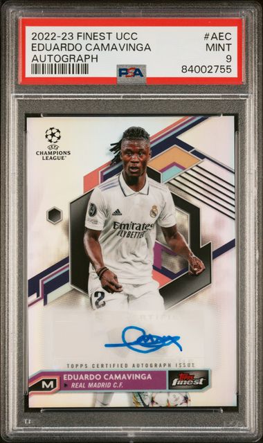 2022-23 Topps Finest Uefa Club Competitions Autographs Aec Eduardo