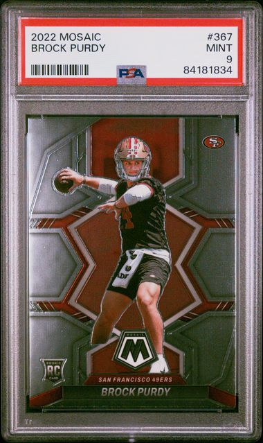 2022 Mosaic Brock deals Purdy Silver PSA 10