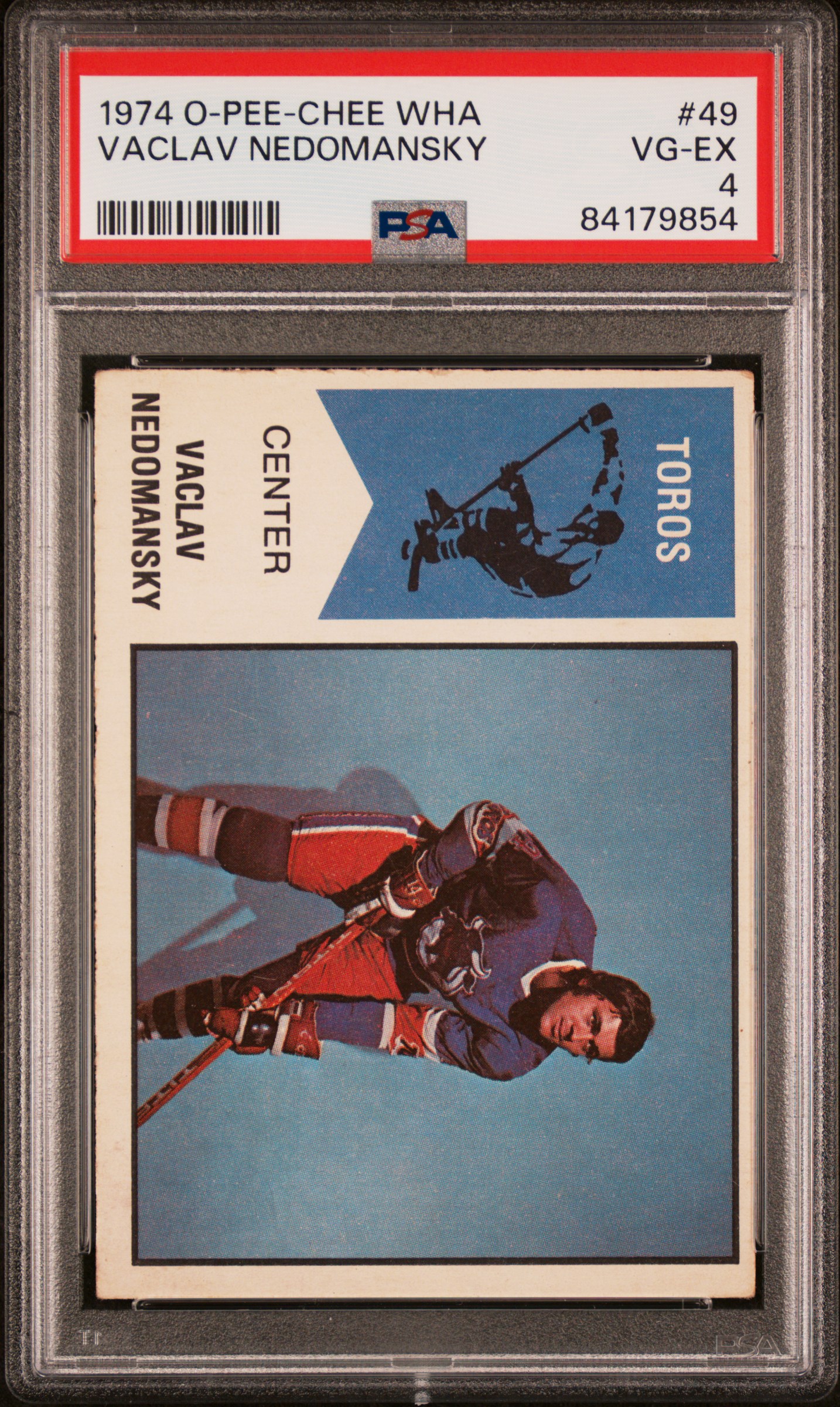 1974 O-PEE-CHEE WHA #49 VACLAV NEDOMANSKY