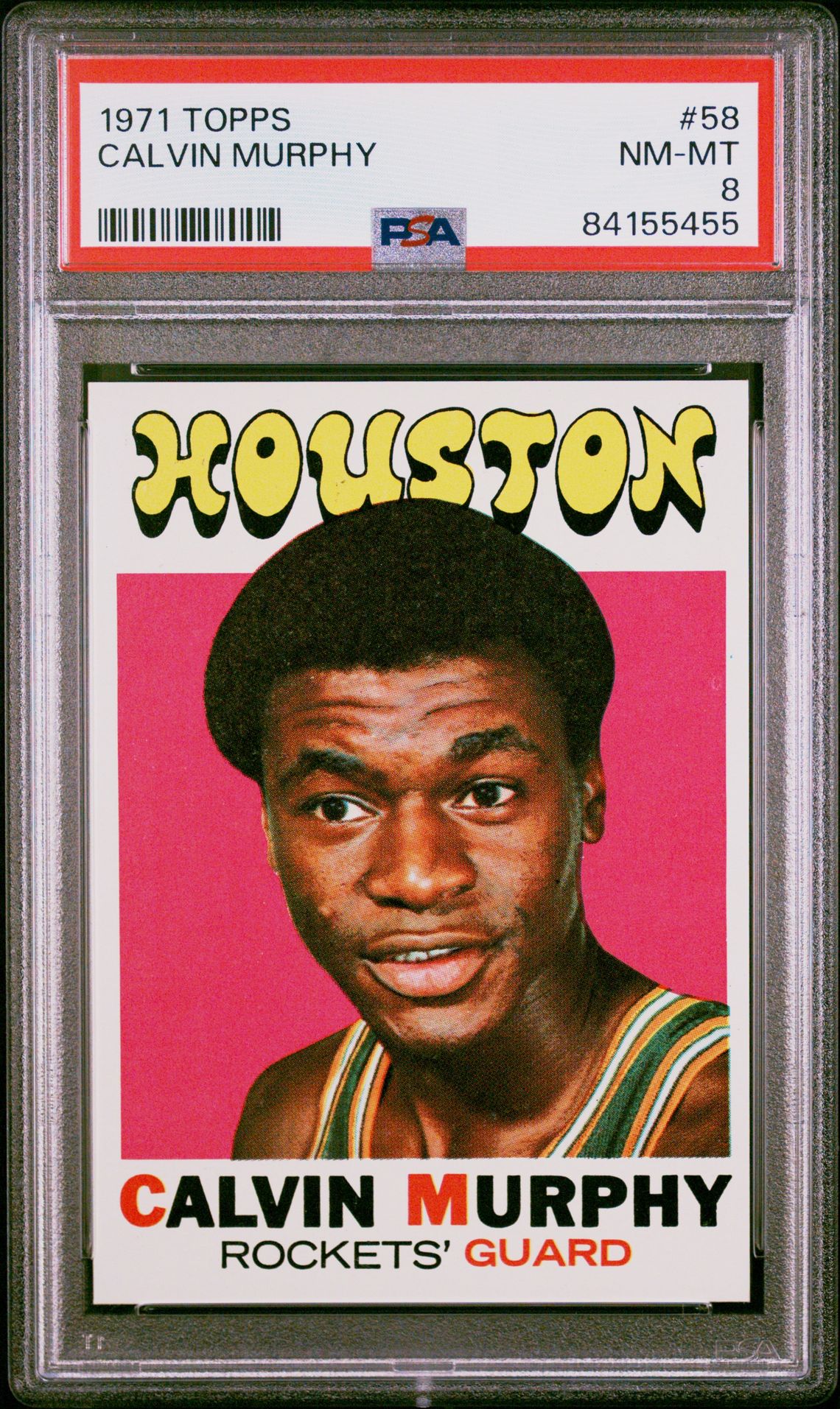 1971 Topps #58 Calvin Murphy front