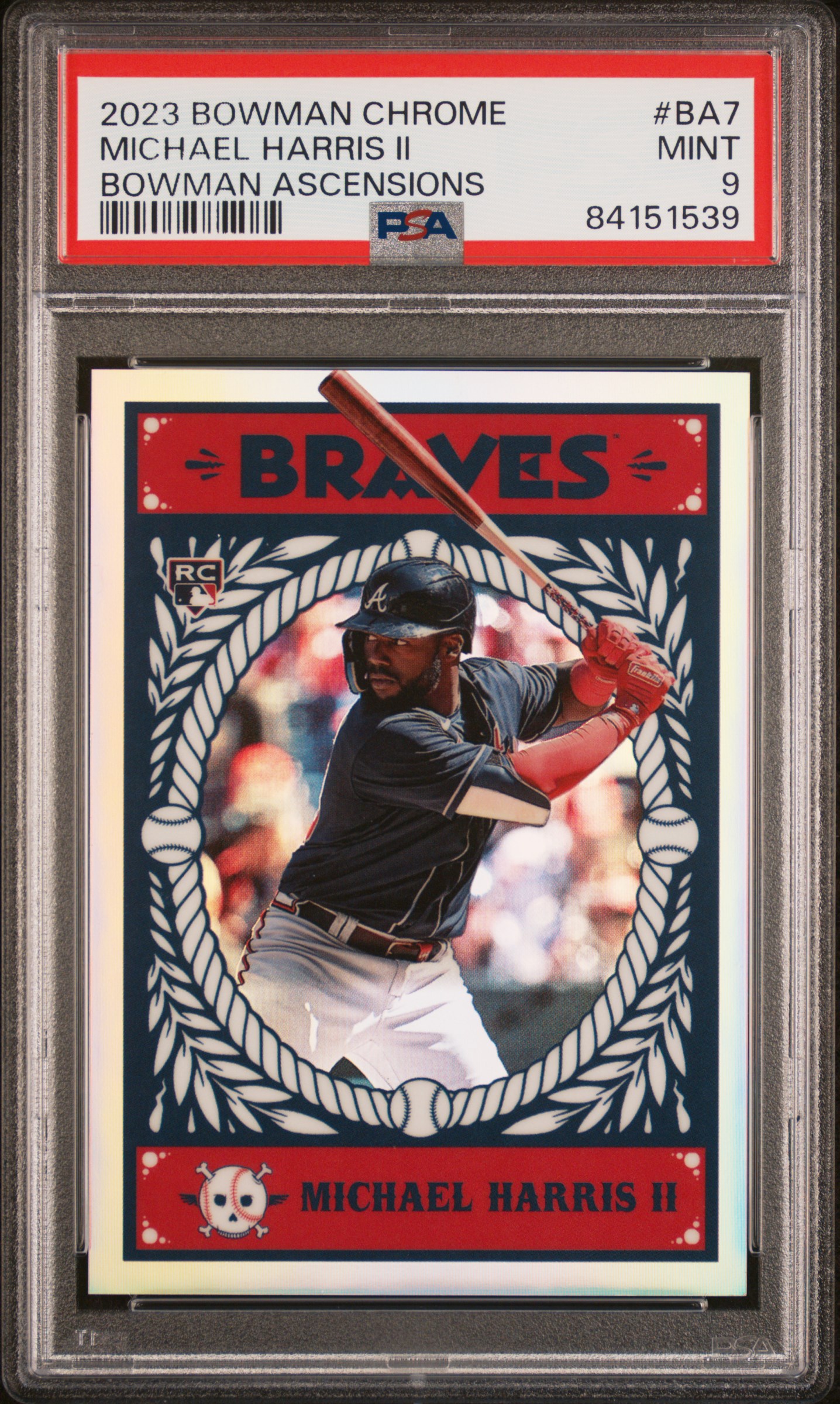 2023 BOWMAN CHROME BOWMAN ASCENSIONS #BA7 MICHAEL HARRIS II