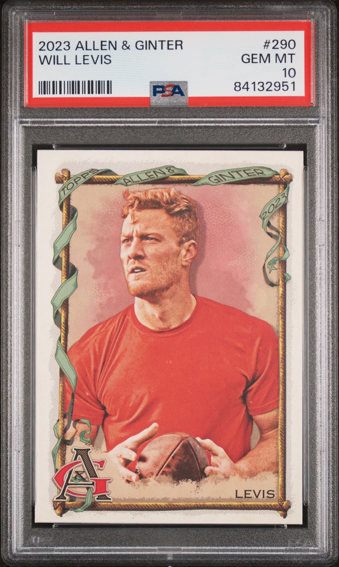 2023 Topps TOPPS ALLEN & GINTER #290 Will Levis front