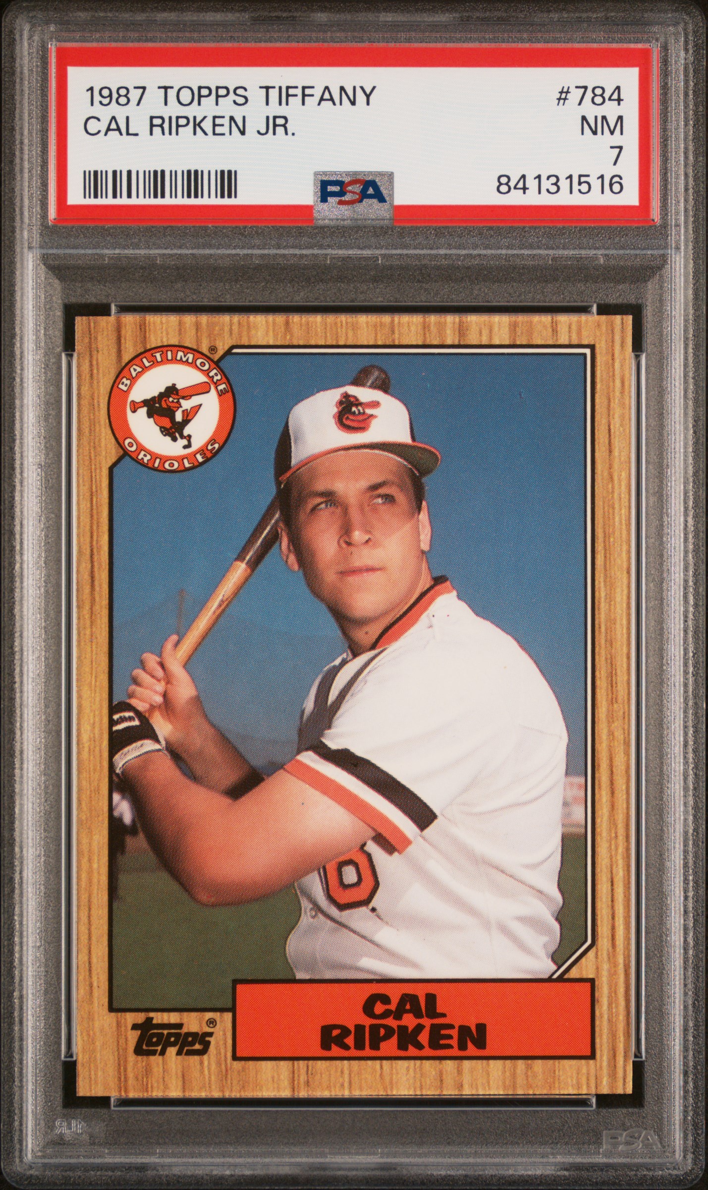 1987 TOPPS TIFFANY #784 CAL RIPKEN JR.