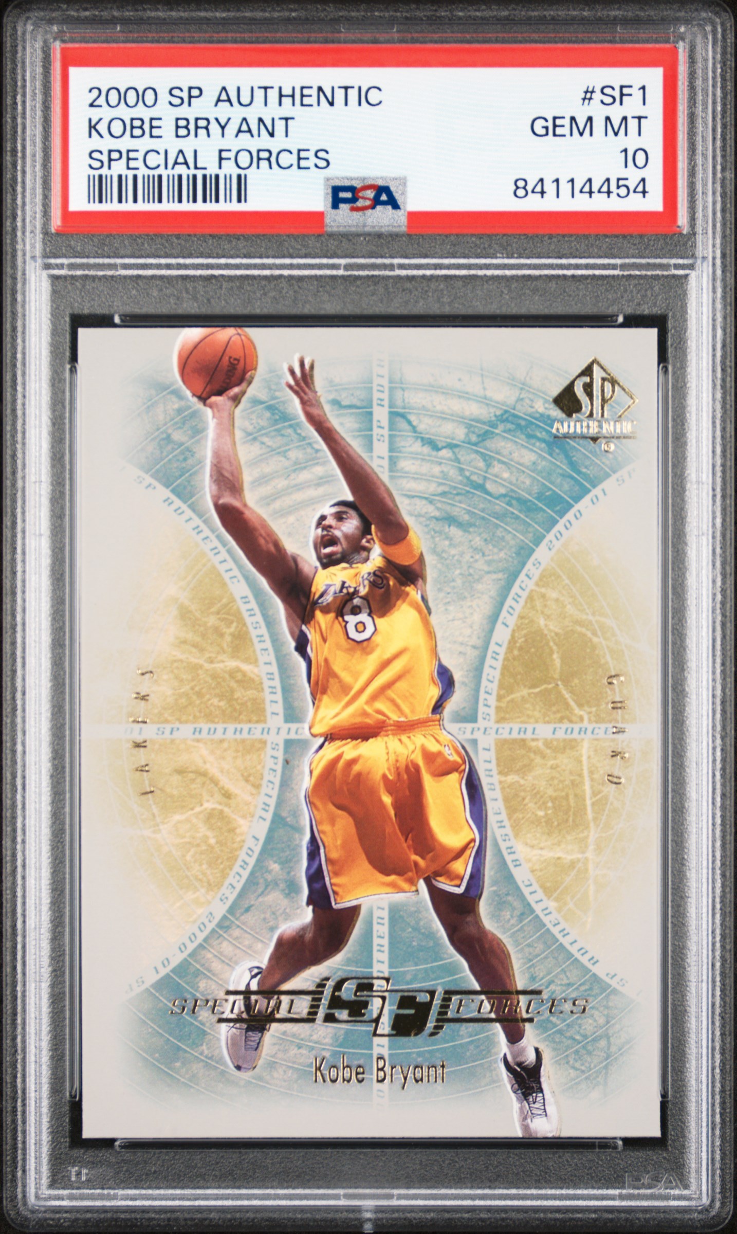 2000 SP AUTHENTIC SPECIAL FORCES #SF1 KOBE BRYANT SPECIAL FORCES