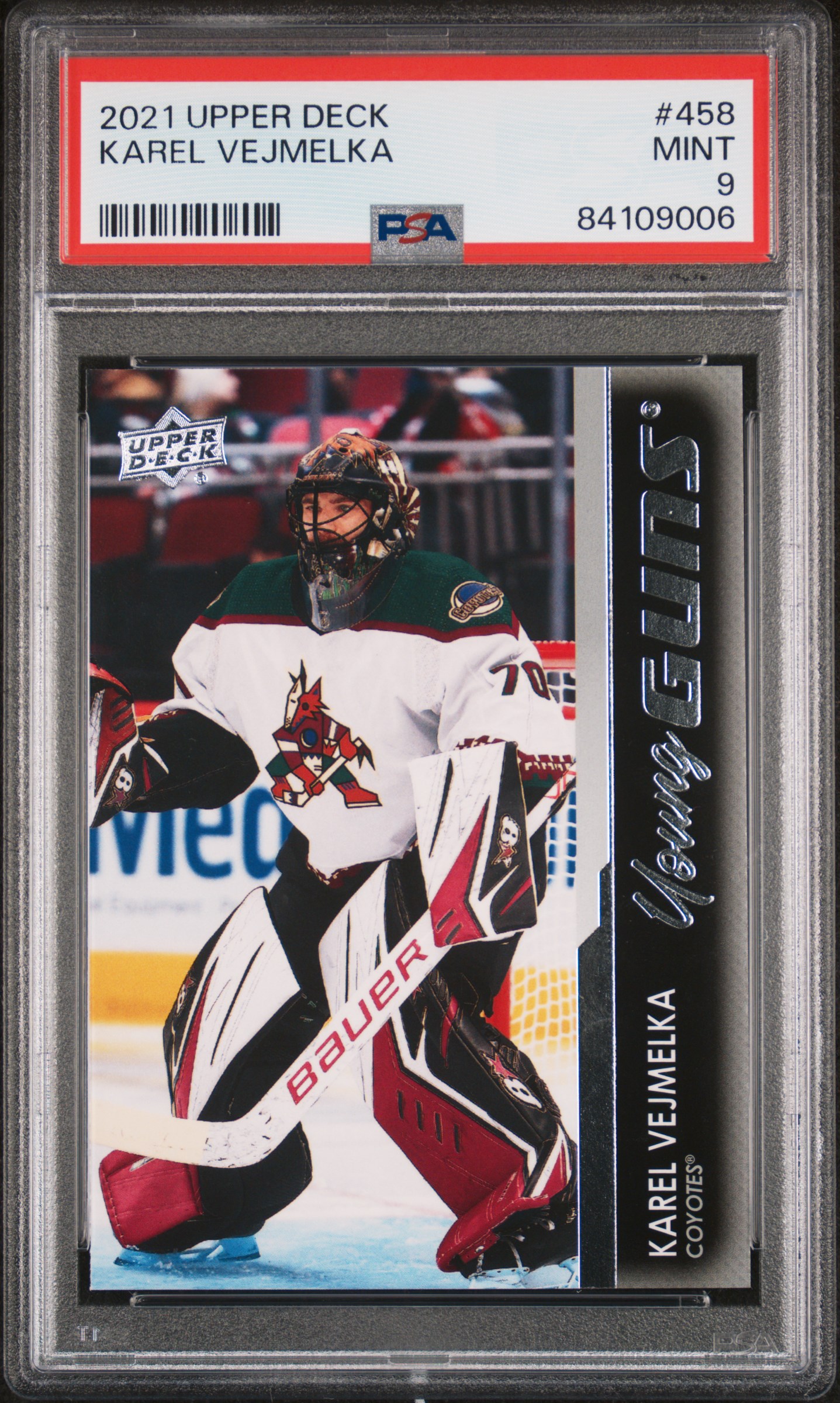 2021-2022 UPPER DECK #458 KAREL VEJMELKA