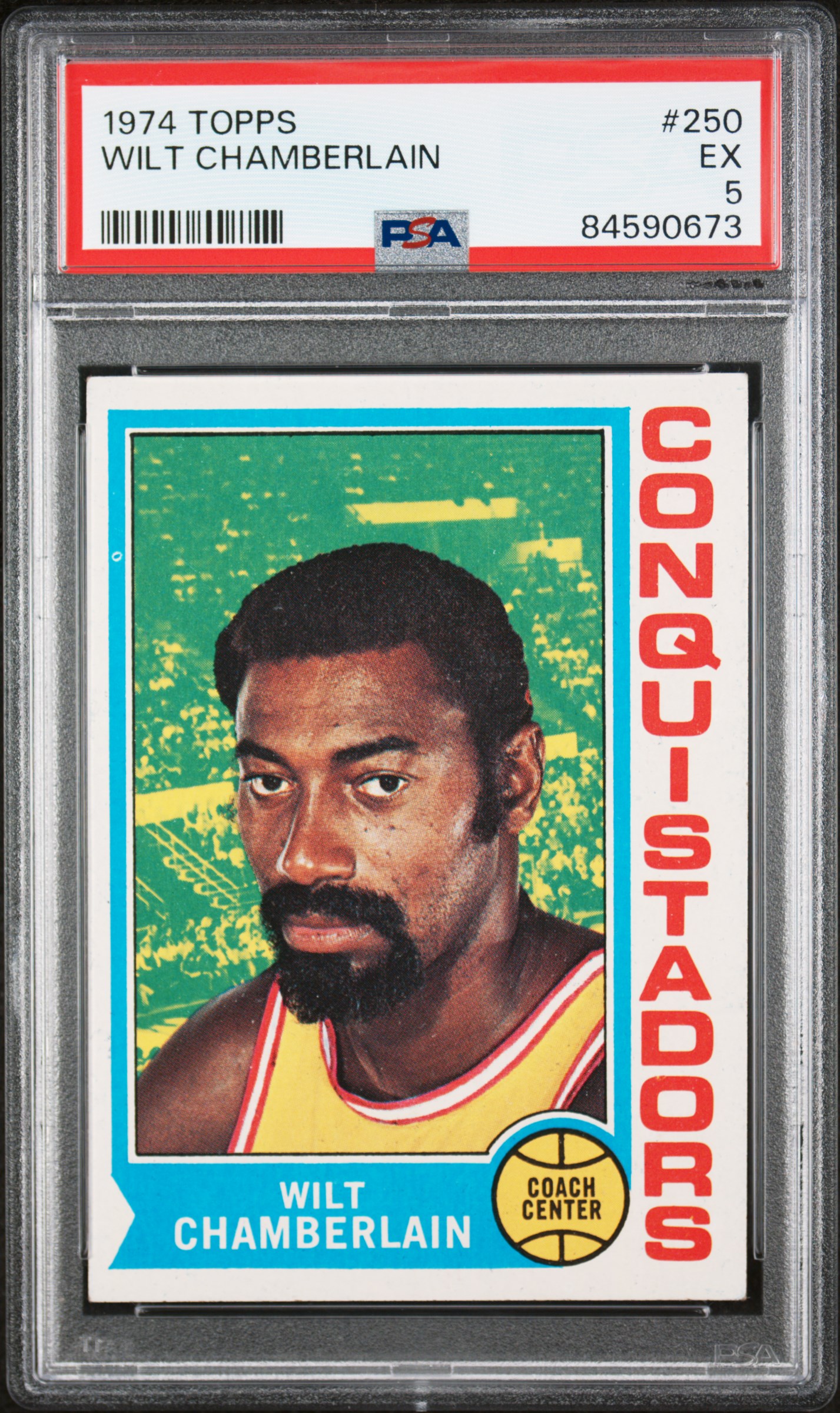 1974 TOPPS #250 WILT CHAMBERLAIN