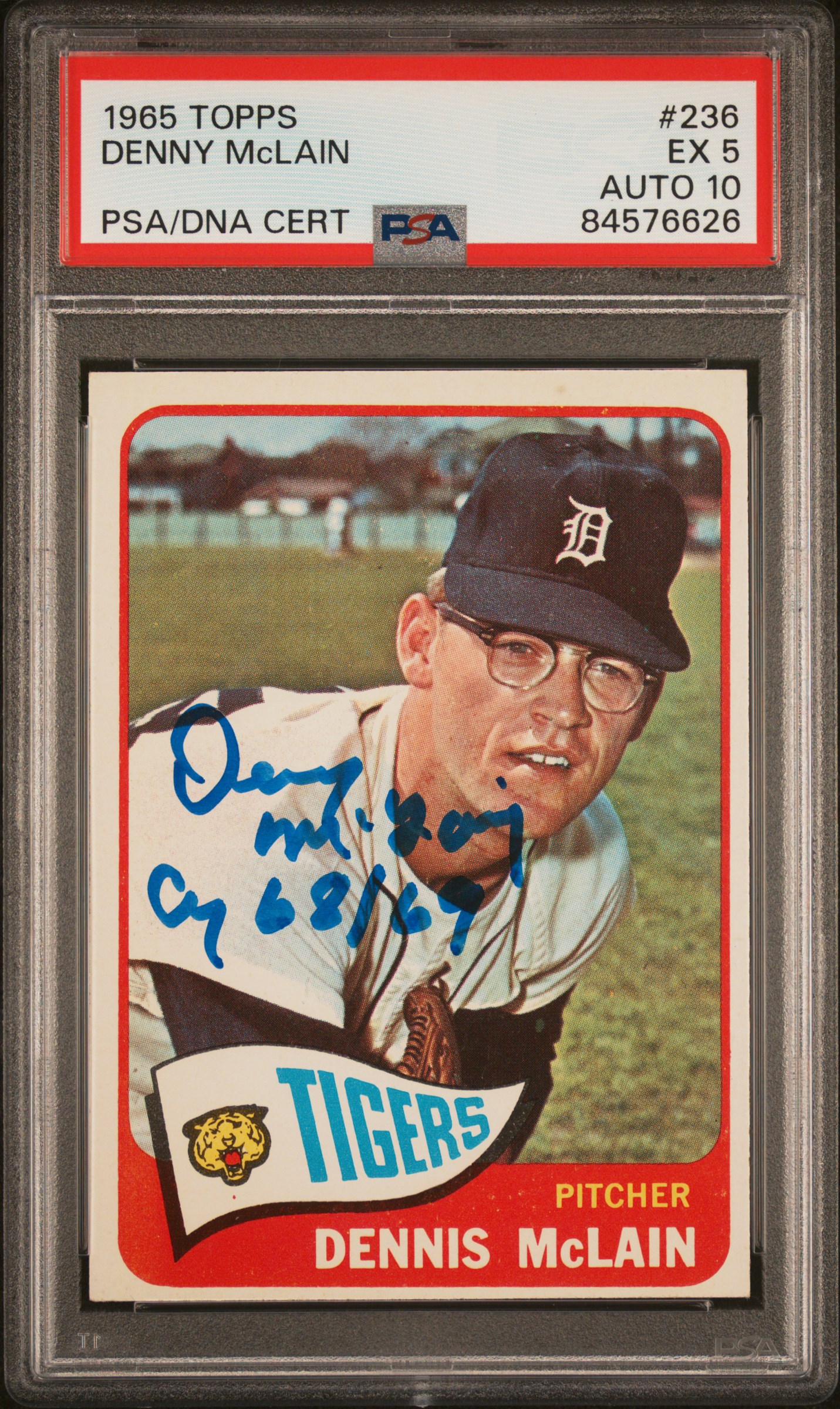 1965 TOPPS #236 DENNIS McLAIN