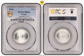 1916 1 Fr Gad-467 F-217 MS66