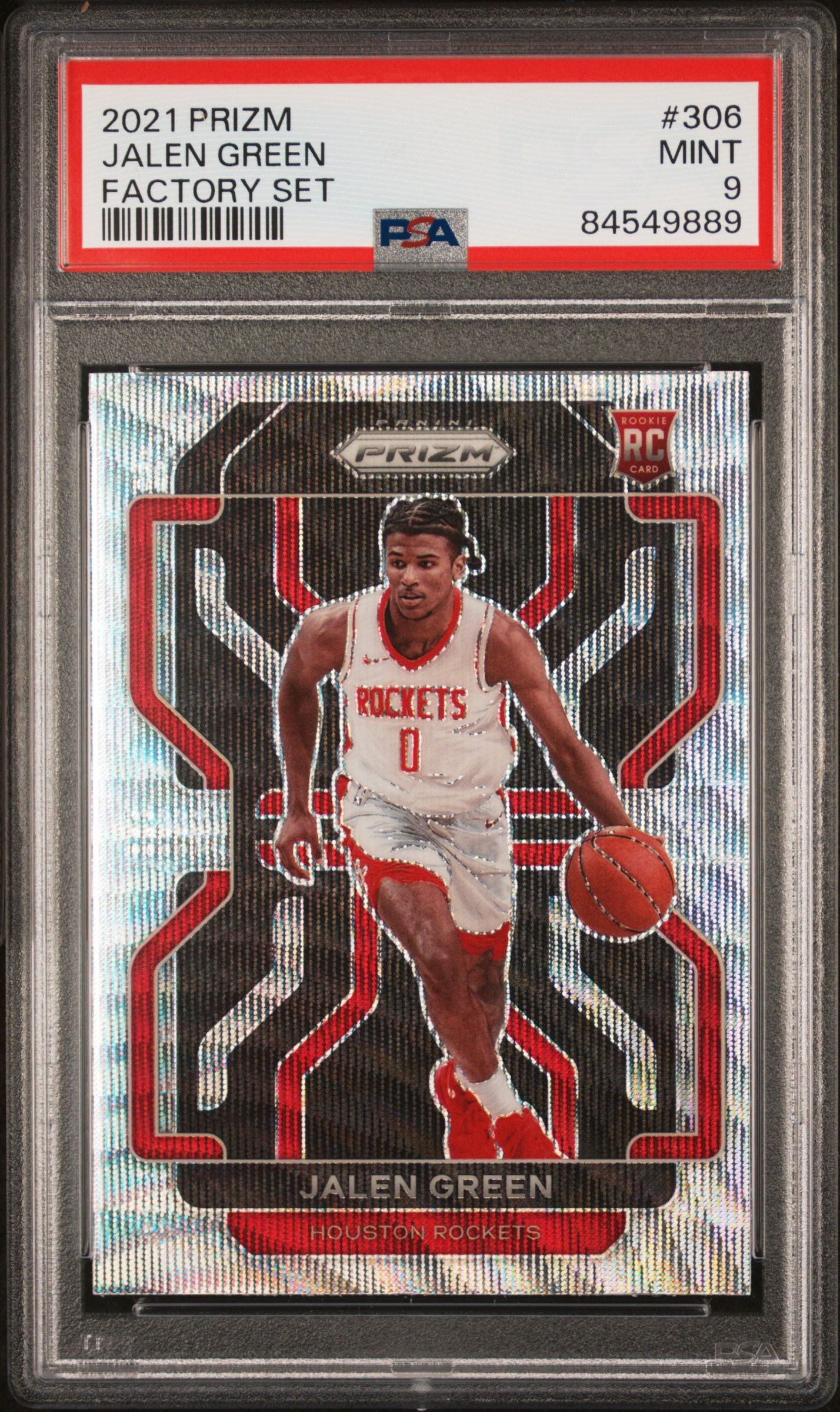 2021 PANINI PRIZM FACTORY SET #306 JALEN GREEN FACTORY SET