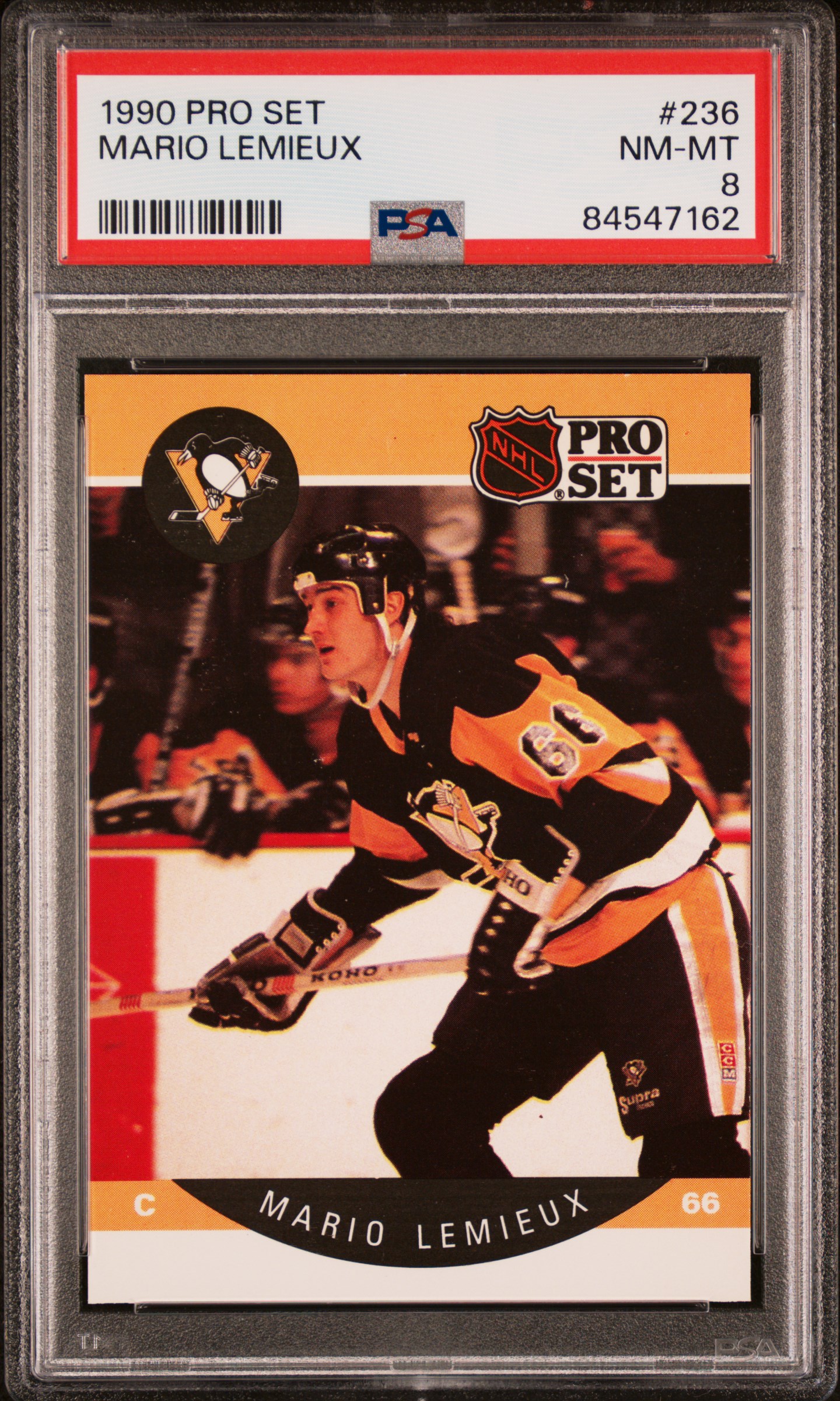 1990 PRO SET #236 MARIO LEMIEUX