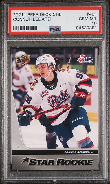 2021 Upper Deck #401 Connor Bedard front