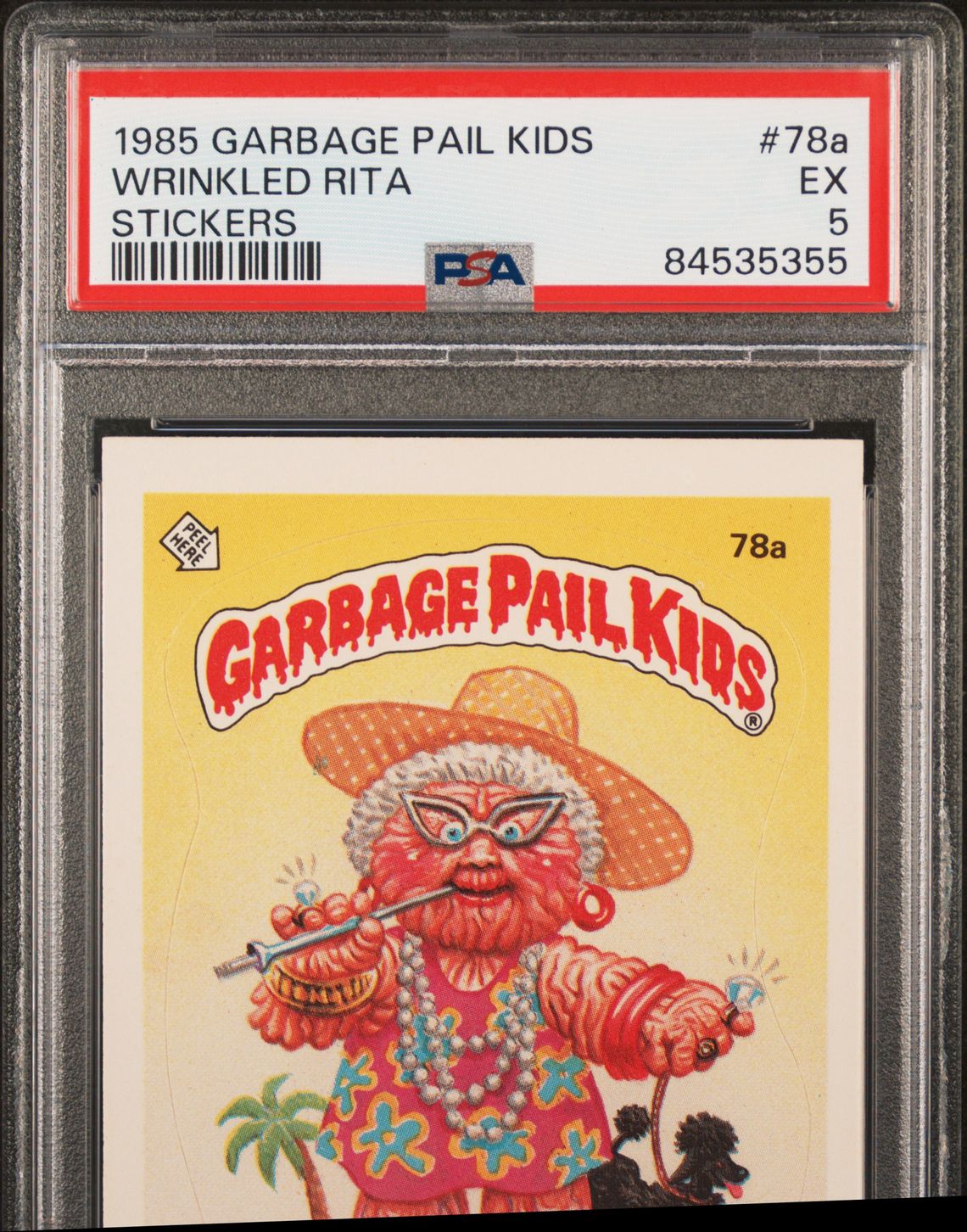 Wrinkled Rita PSA 5