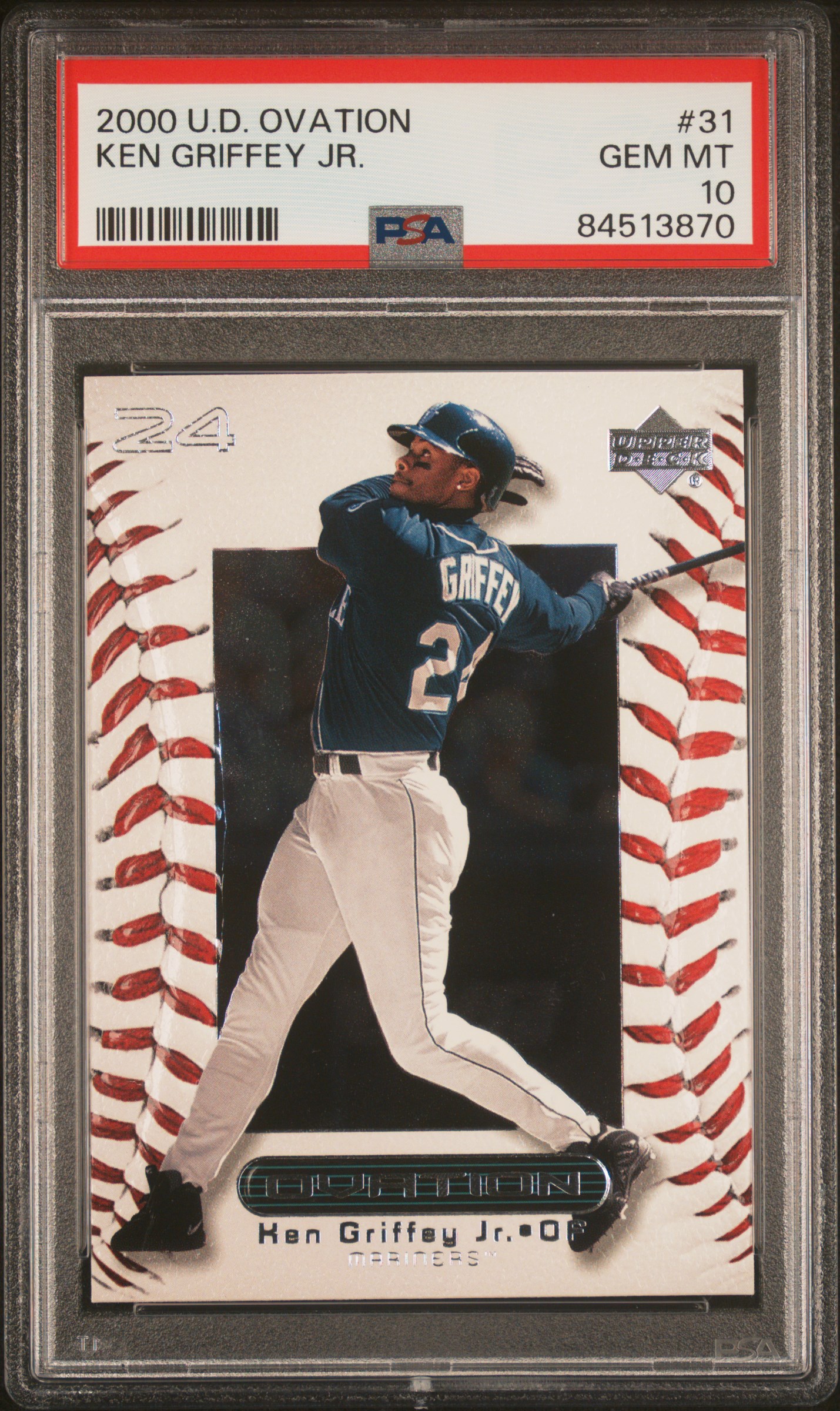 2000 UPPER DECK OVATION #31 KEN GRIFFEY JR.