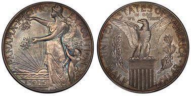 1915-S/S 50C Panama-Pac RPM FS-501 AU55