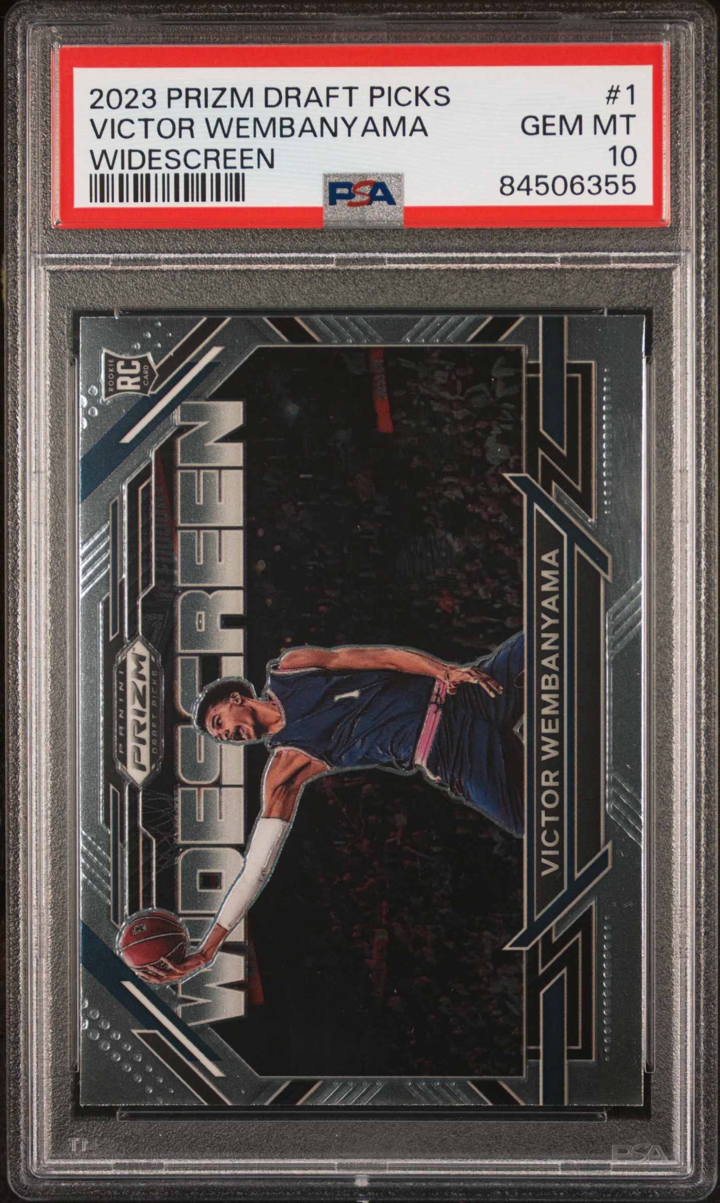 2023 PANINI PRIZM DRAFT PICKS WIDESCREEN #1 VICTOR WEMBANYAMA