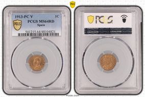 1913-PC V 1C MS64RD