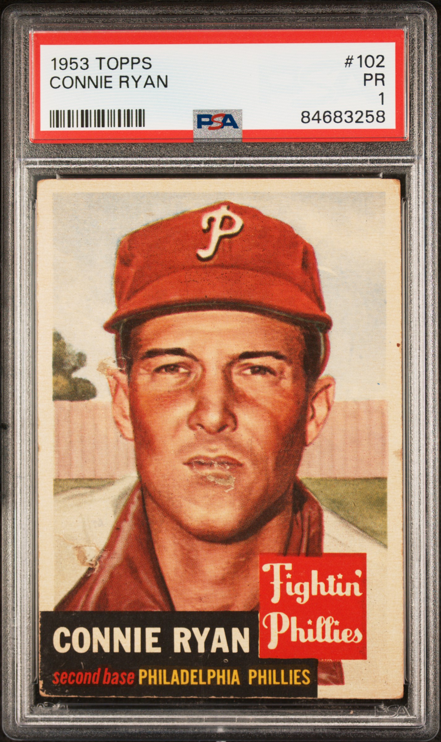 1953 TOPPS #102 CONNIE RYAN