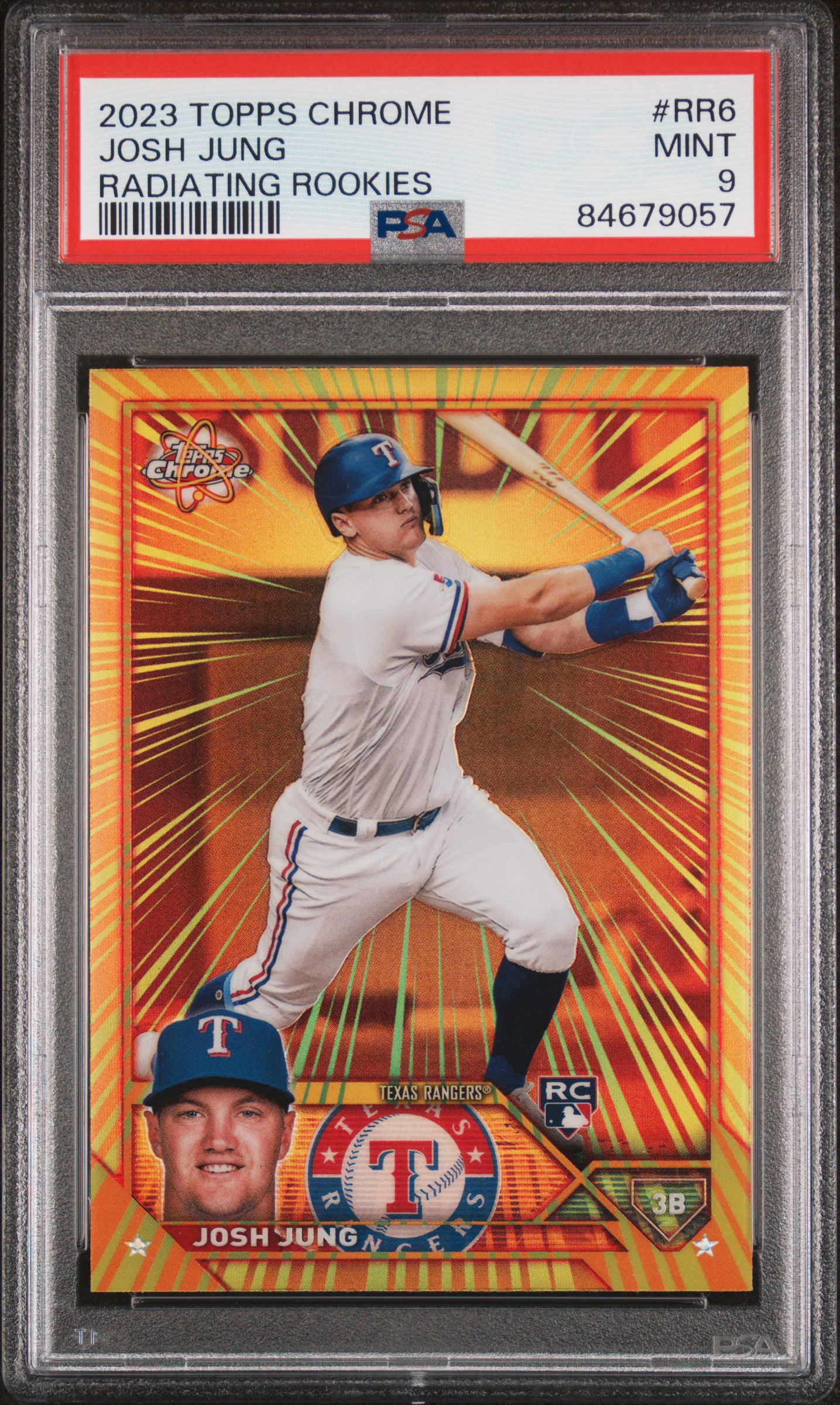 2023 TOPPS CHROME RADIATING ROOKIES #RR6 JOSH JUNG