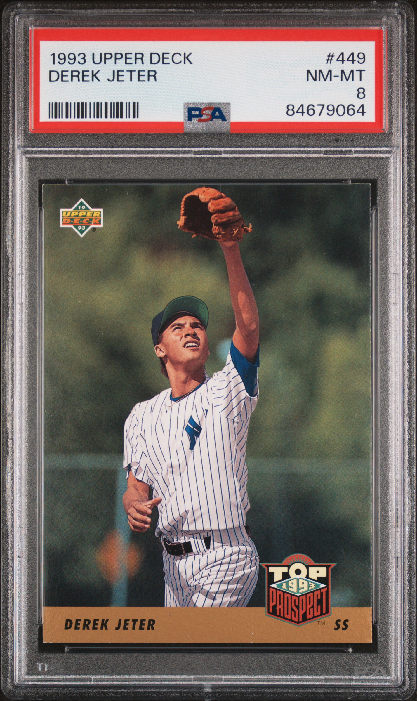 1993 Upper Upper Deck #449 Derek Jeter front