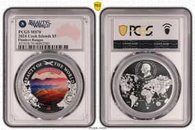 2024 $5 Flinders Ranges Beauty of the World MS70