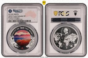 2024 $5 Flinders Ranges Beauty of the World MS70