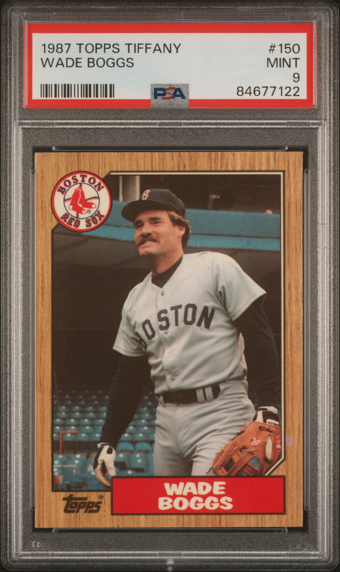 1987 TOPPS TIFFANY #150 WADE BOGGS