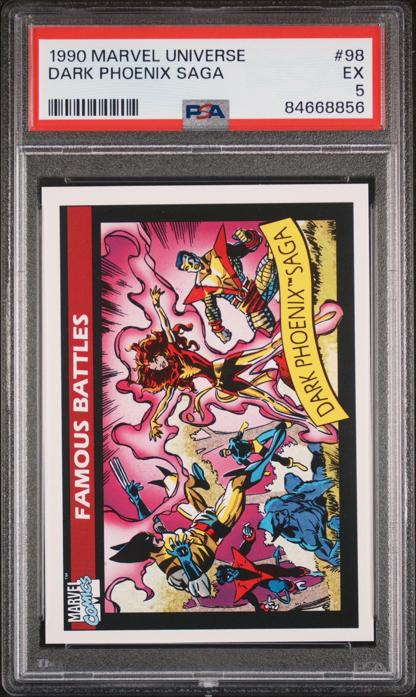 1990 MARVEL UNIVERSE #98 DARK PHOENIX SAGA
