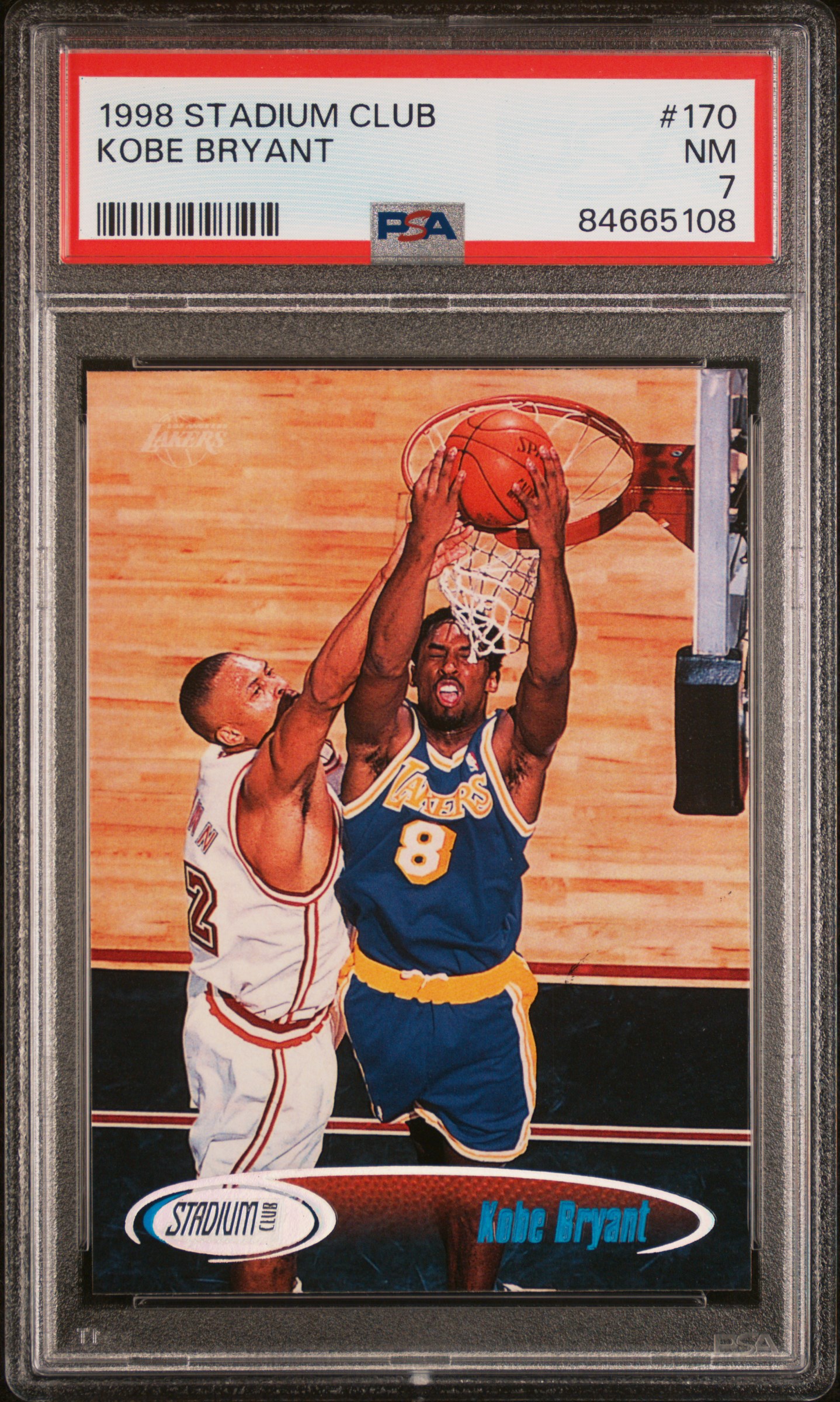 1998 STADIUM CLUB #170 KOBE BRYANT