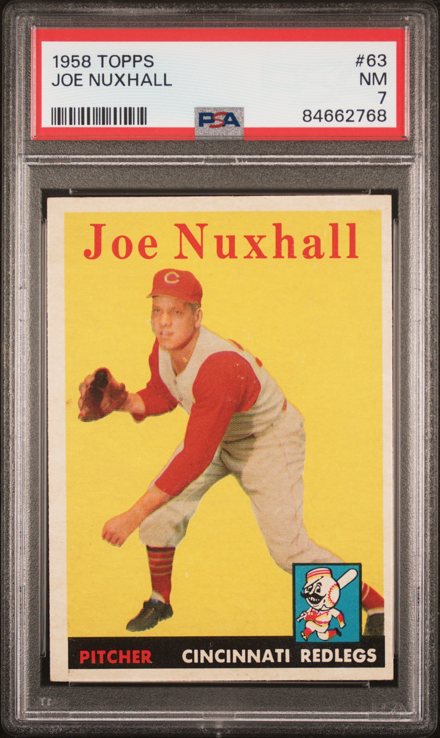 1958 TOPPS #63 JOE NUXHALL
