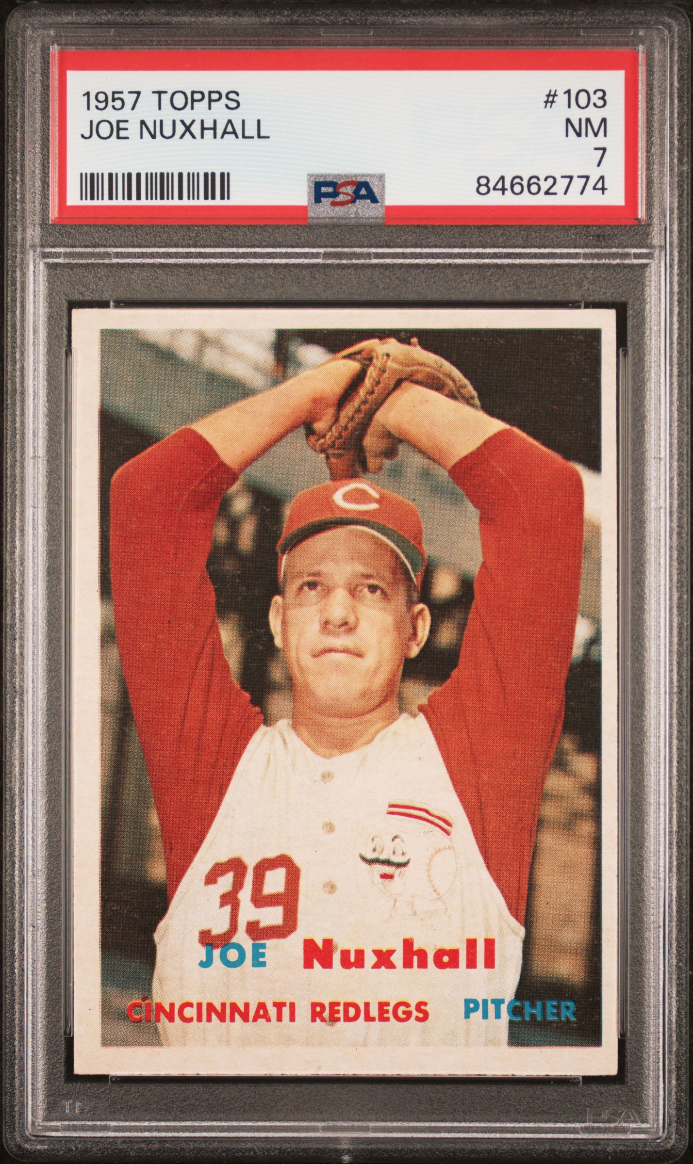 1957 TOPPS #103 JOE NUXHALL
