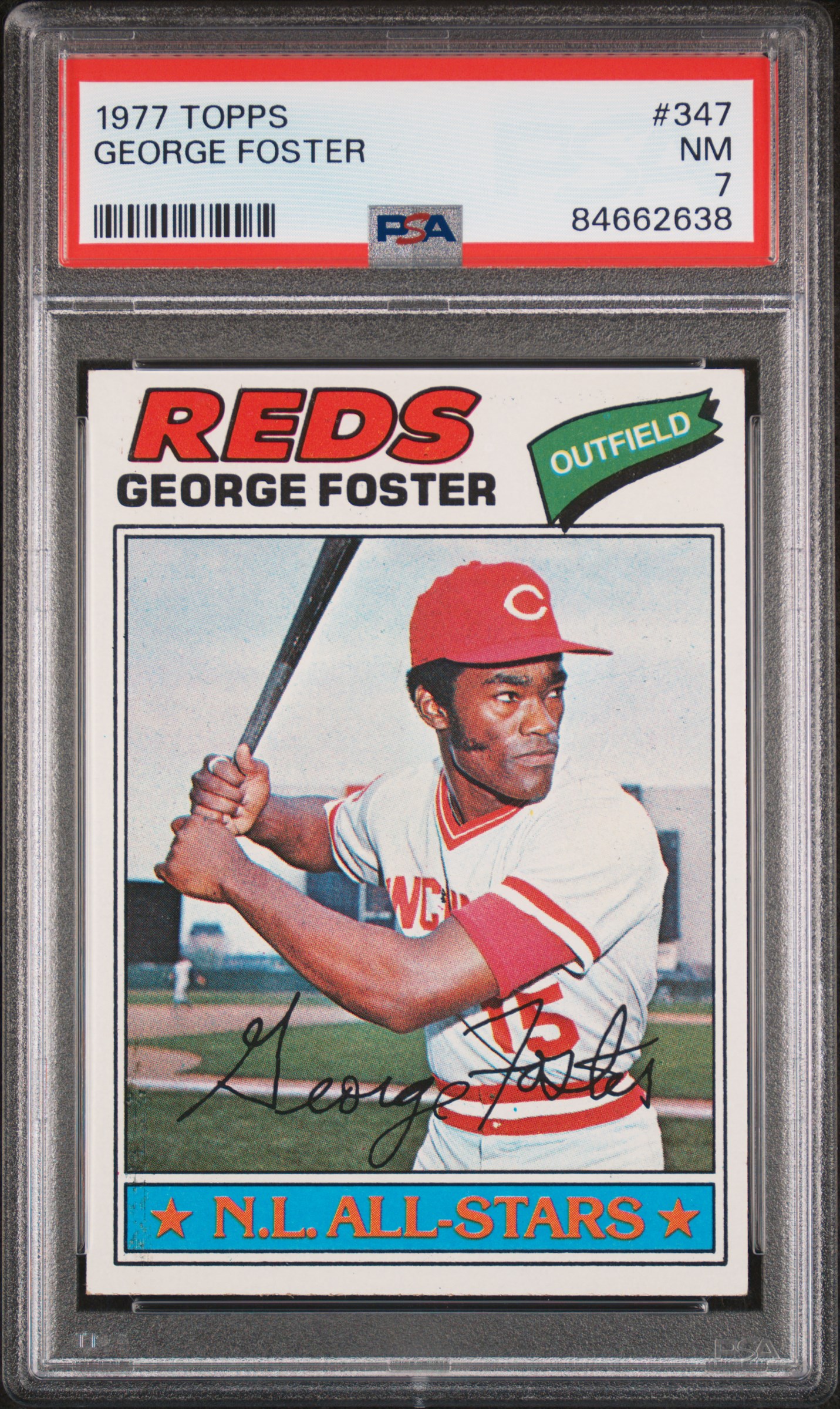 1977 TOPPS #347 GEORGE FOSTER