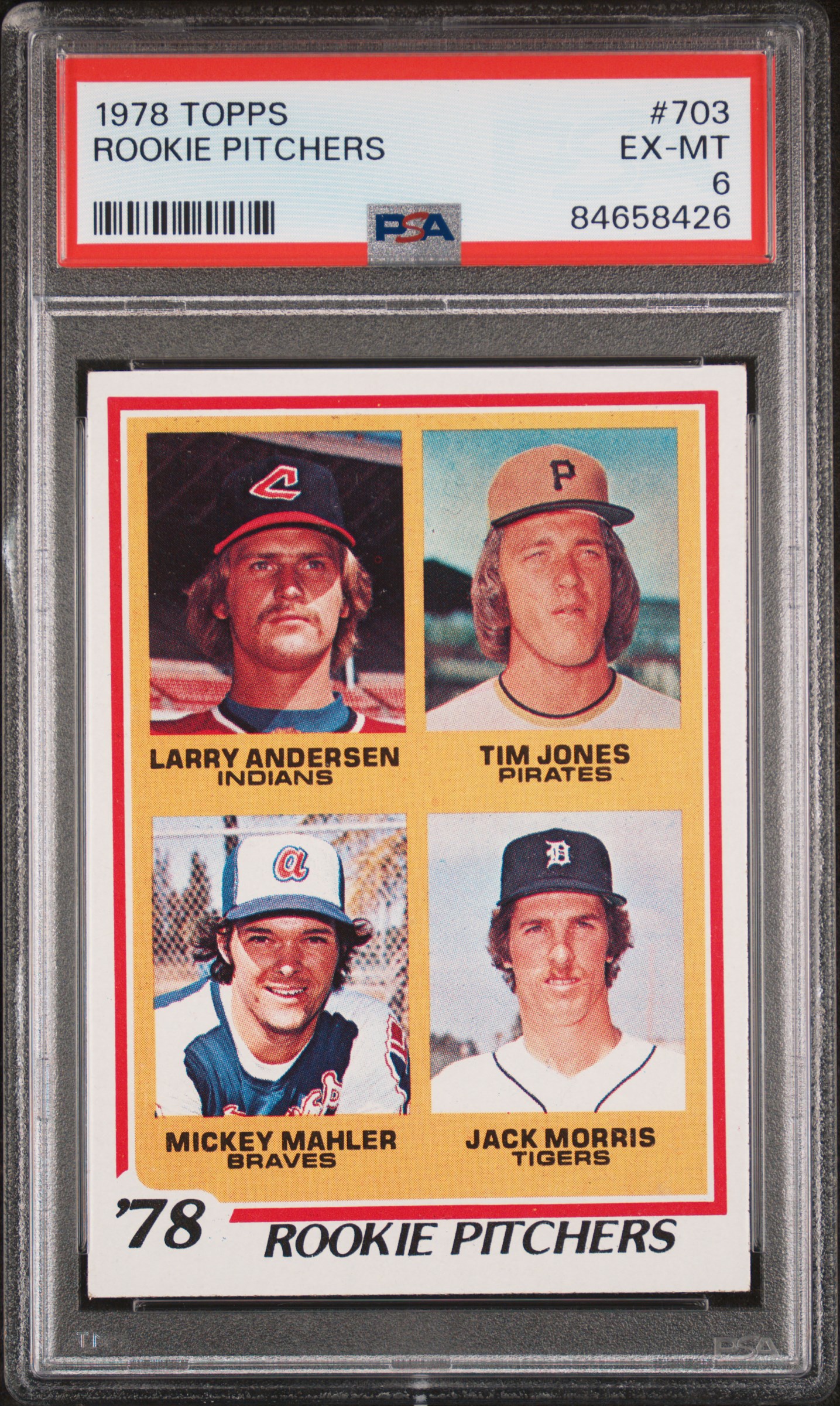 1978 TOPPS #703 ROOKIE PITCHERS