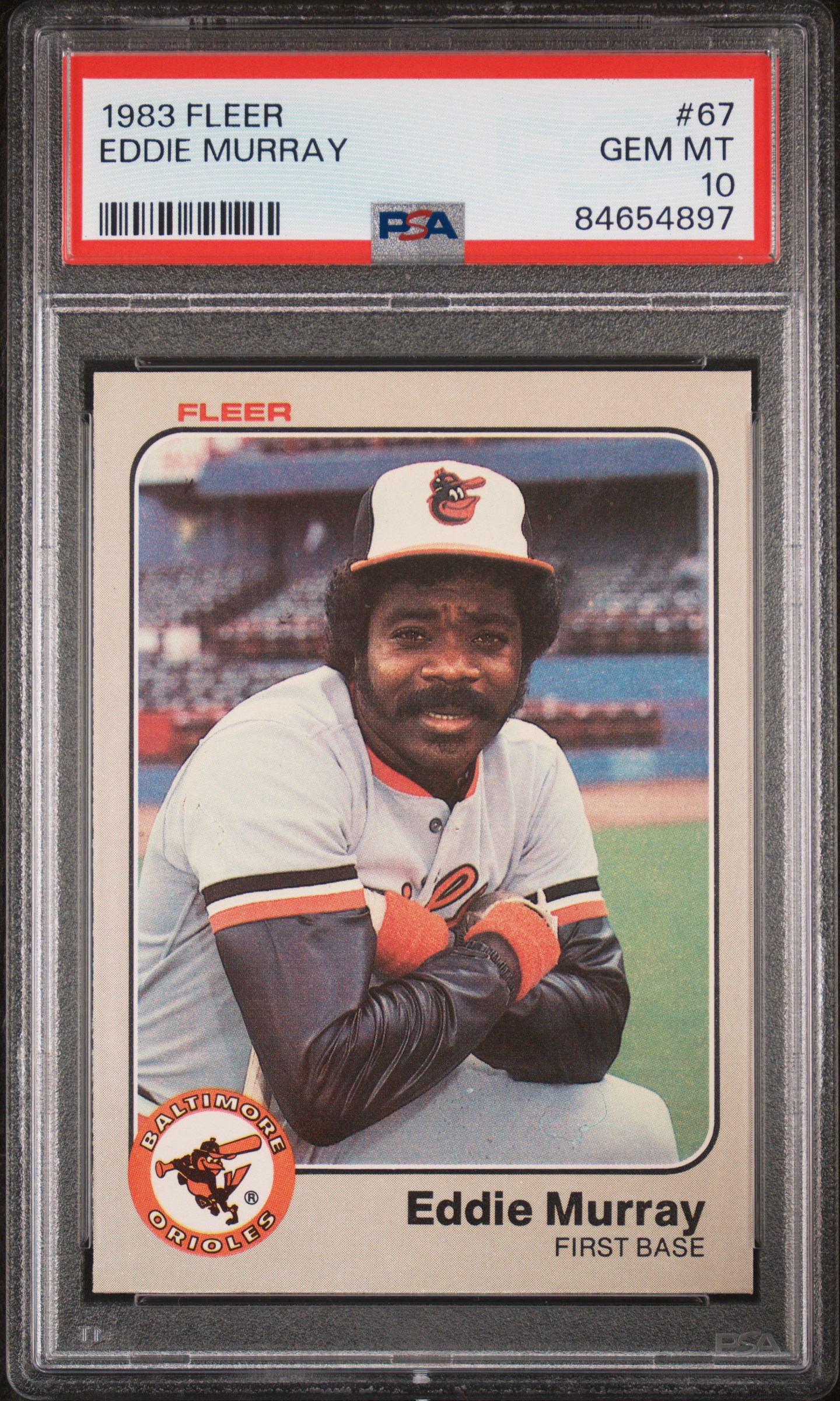 1983 FLEER #67 EDDIE MURRAY