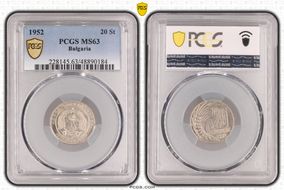 1952 20 St KM-55 MS63