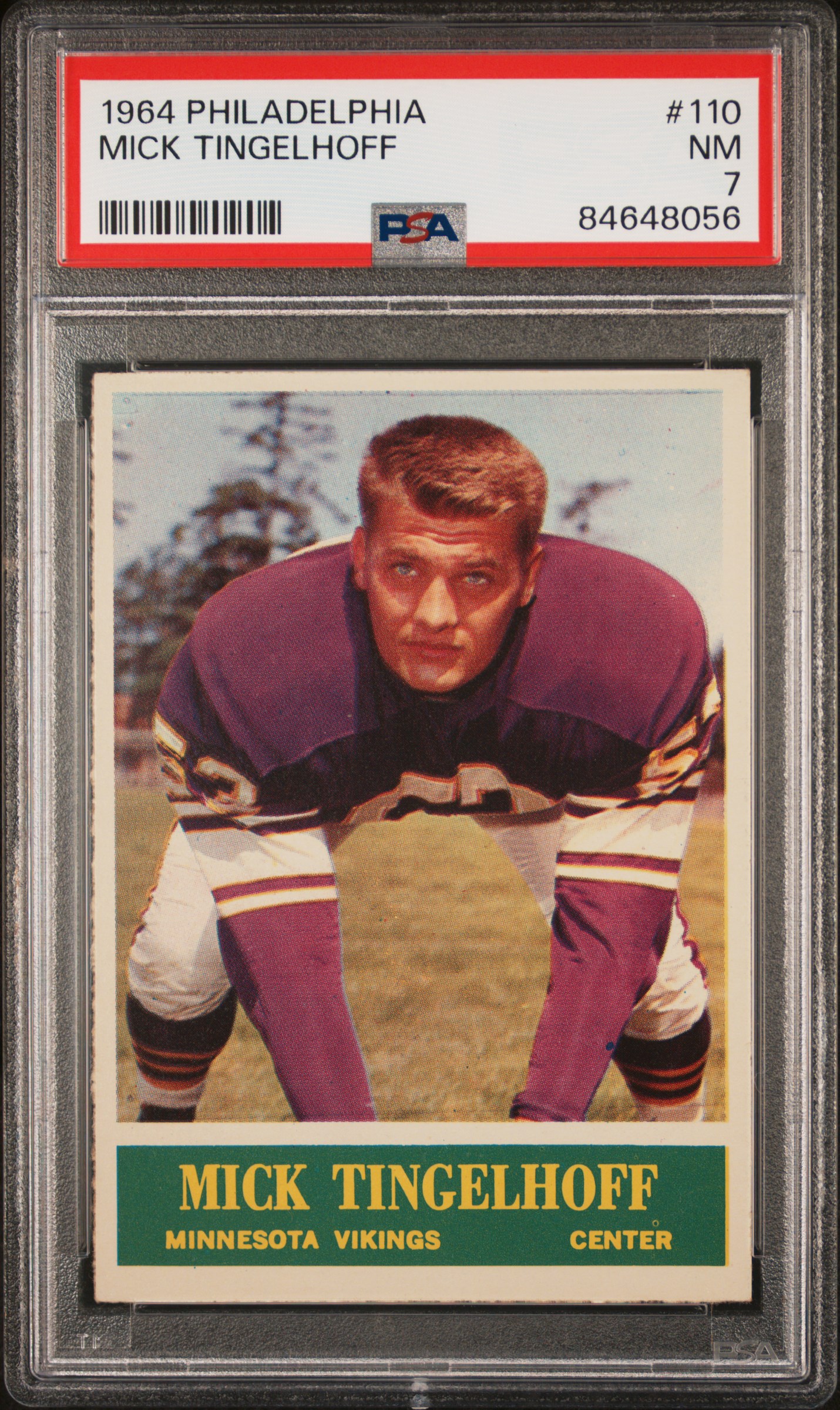1964 PHILADELPHIA #110 MICK TINGELHOFF