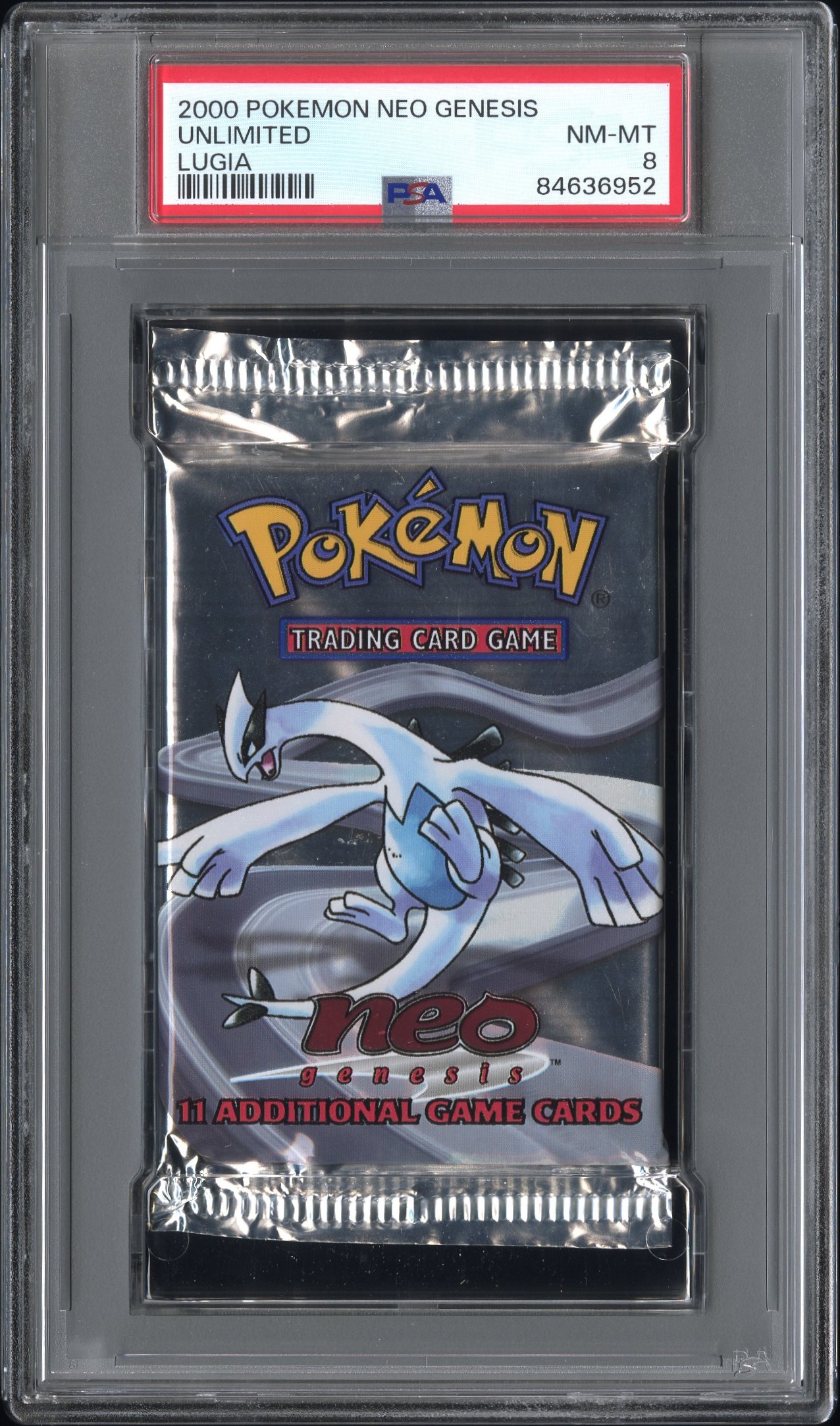 2000 POKEMON NEO GENESIS PACK UNLIMITED LUGIA