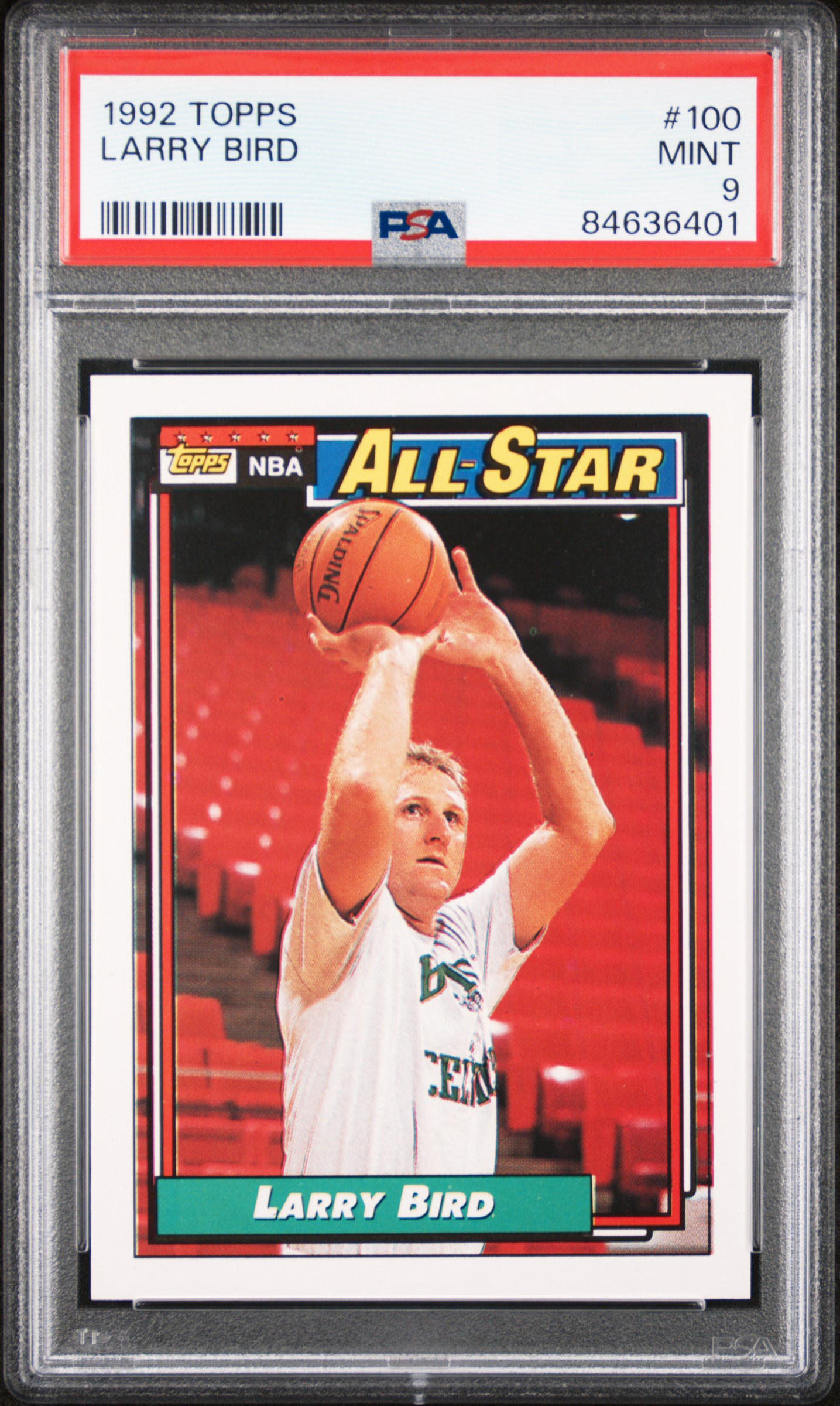 1992 TOPPS #100 LARRY BIRD