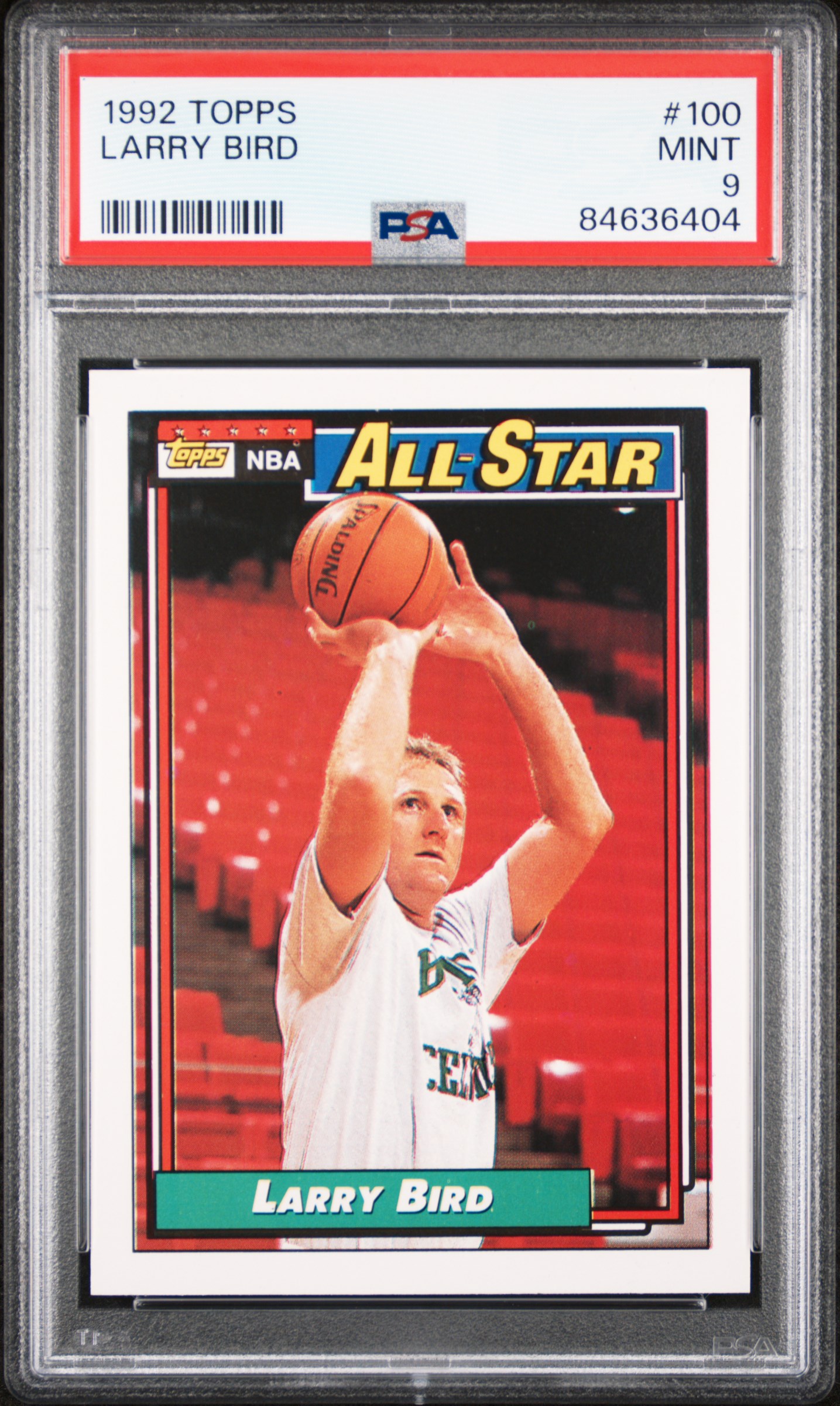1992 TOPPS #100 LARRY BIRD