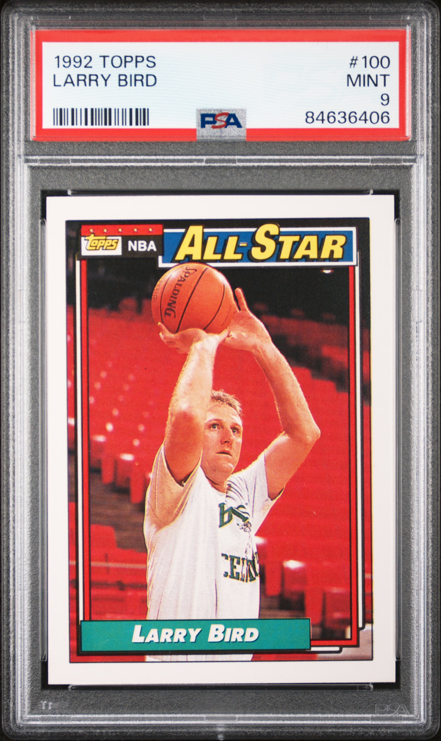 1992 TOPPS #100 LARRY BIRD