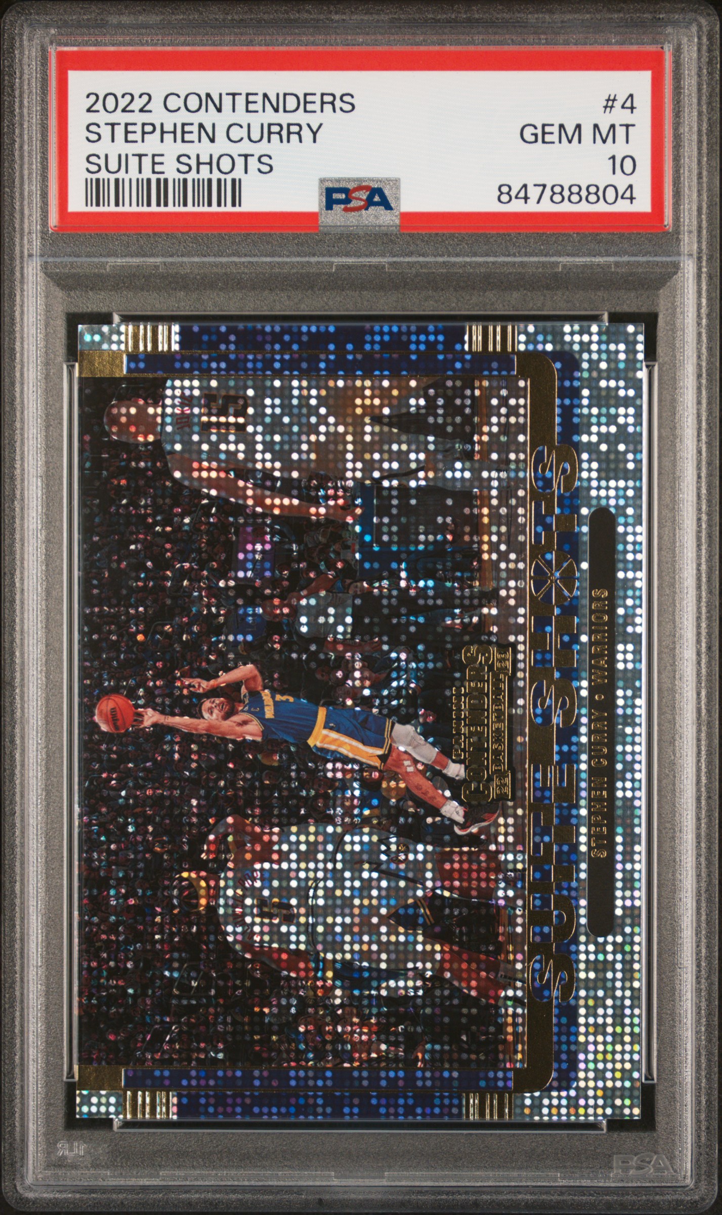 2022 PANINI CONTENDERS SUITE SHOTS #4 STEPHEN CURRY SUITE SHOTS