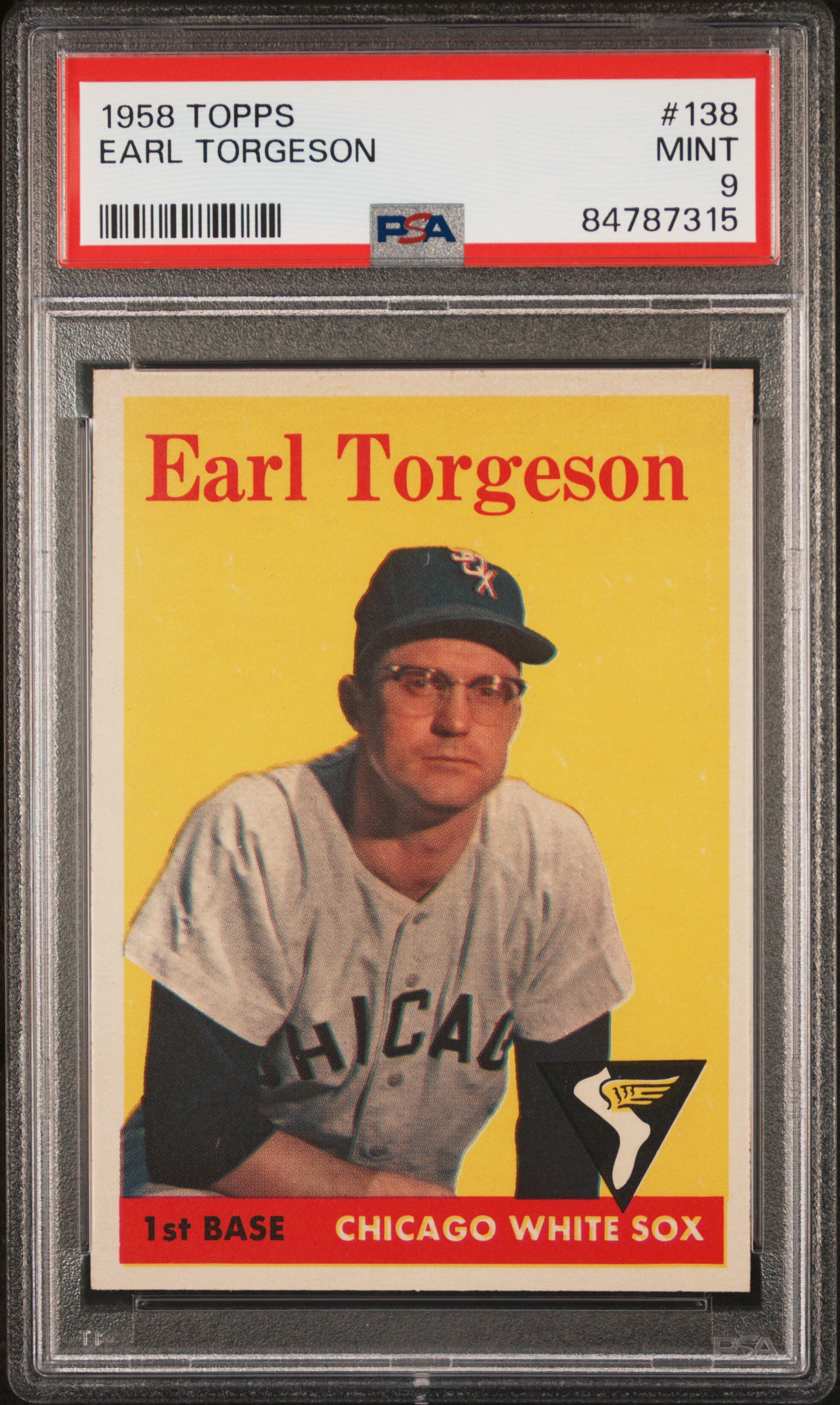 1958 TOPPS #138 EARL TORGESON
