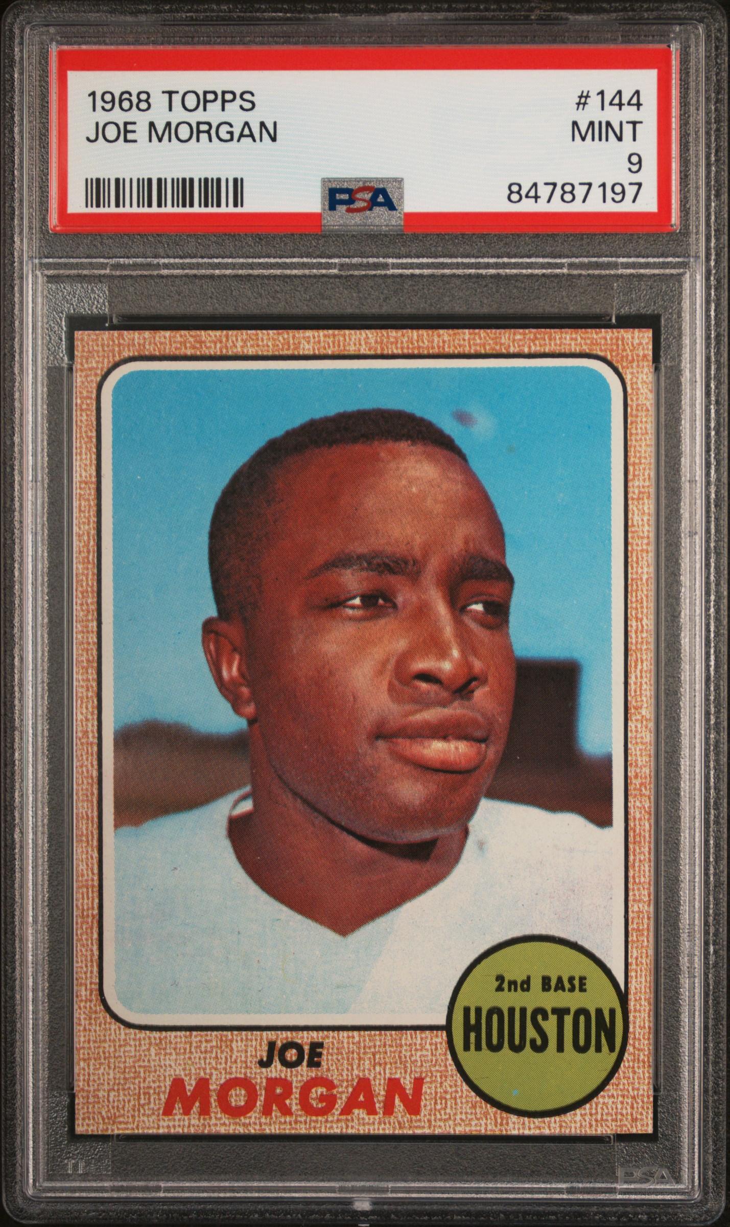 1968 TOPPS #144 JOE MORGAN