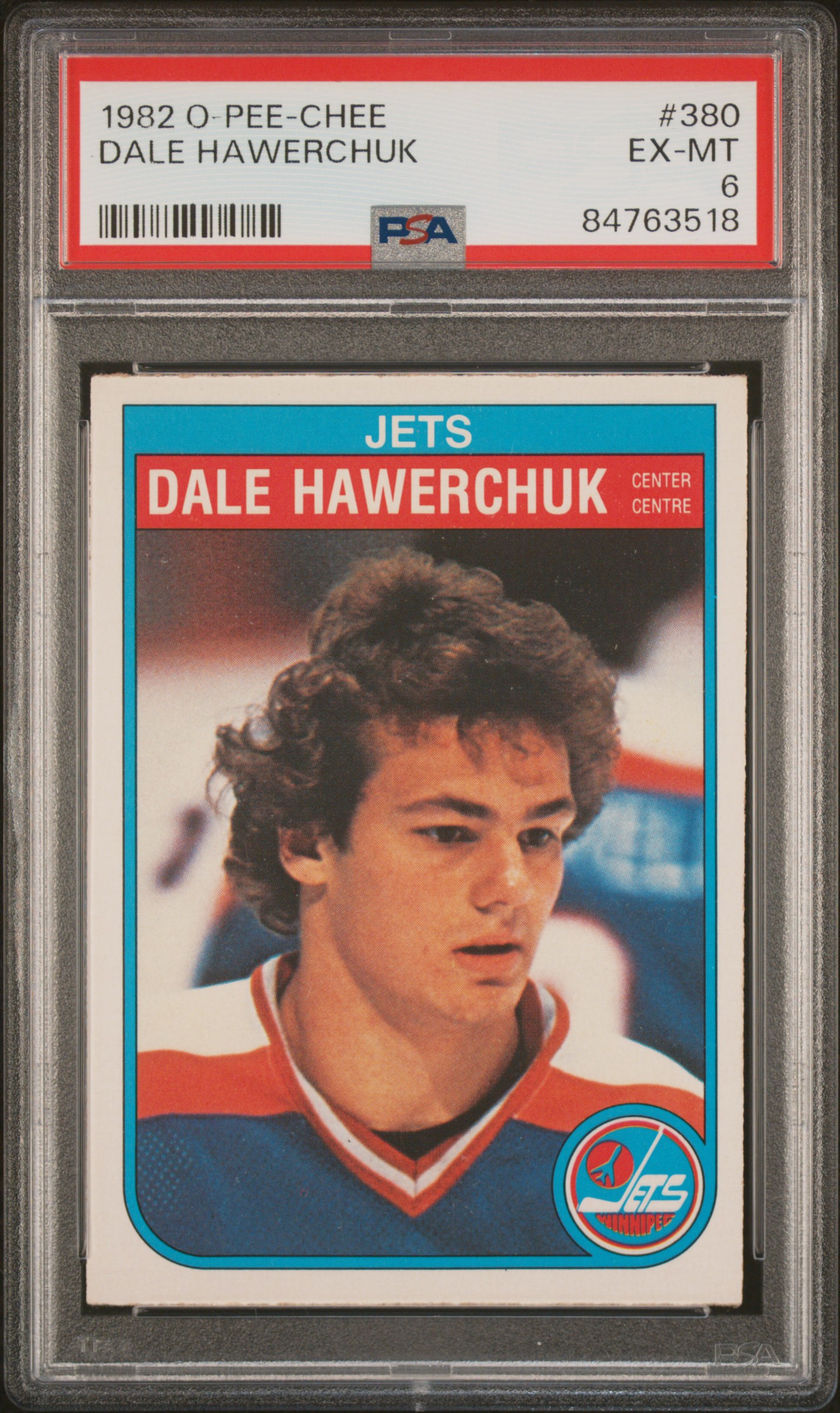 1982 O-PEE-CHEE #380 DALE HAWERCHUK
