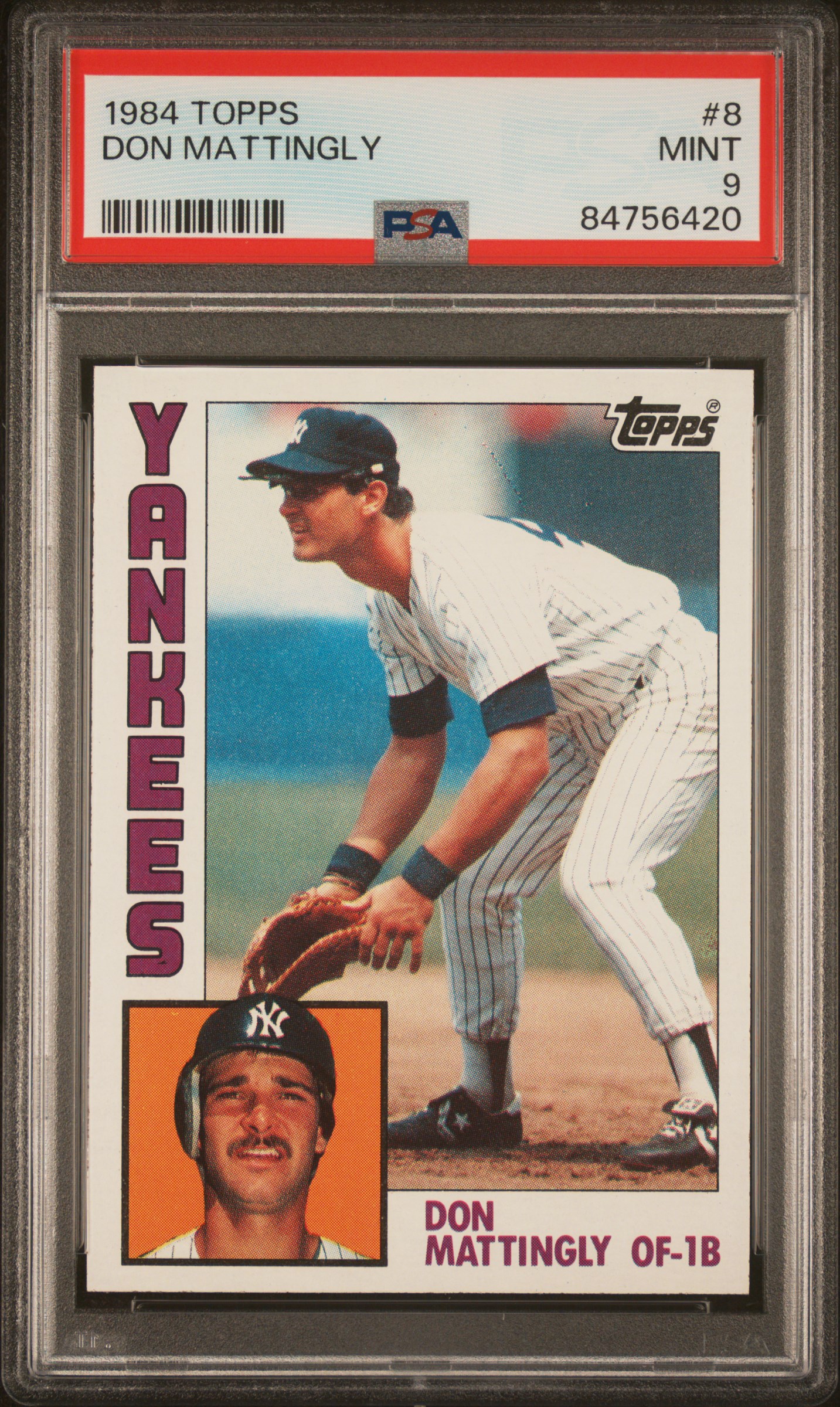 1984 Topps TOPPS #8 Don Mattingly front