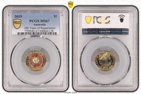 2019 $2 100 Years of Repatriation Colorized MS67