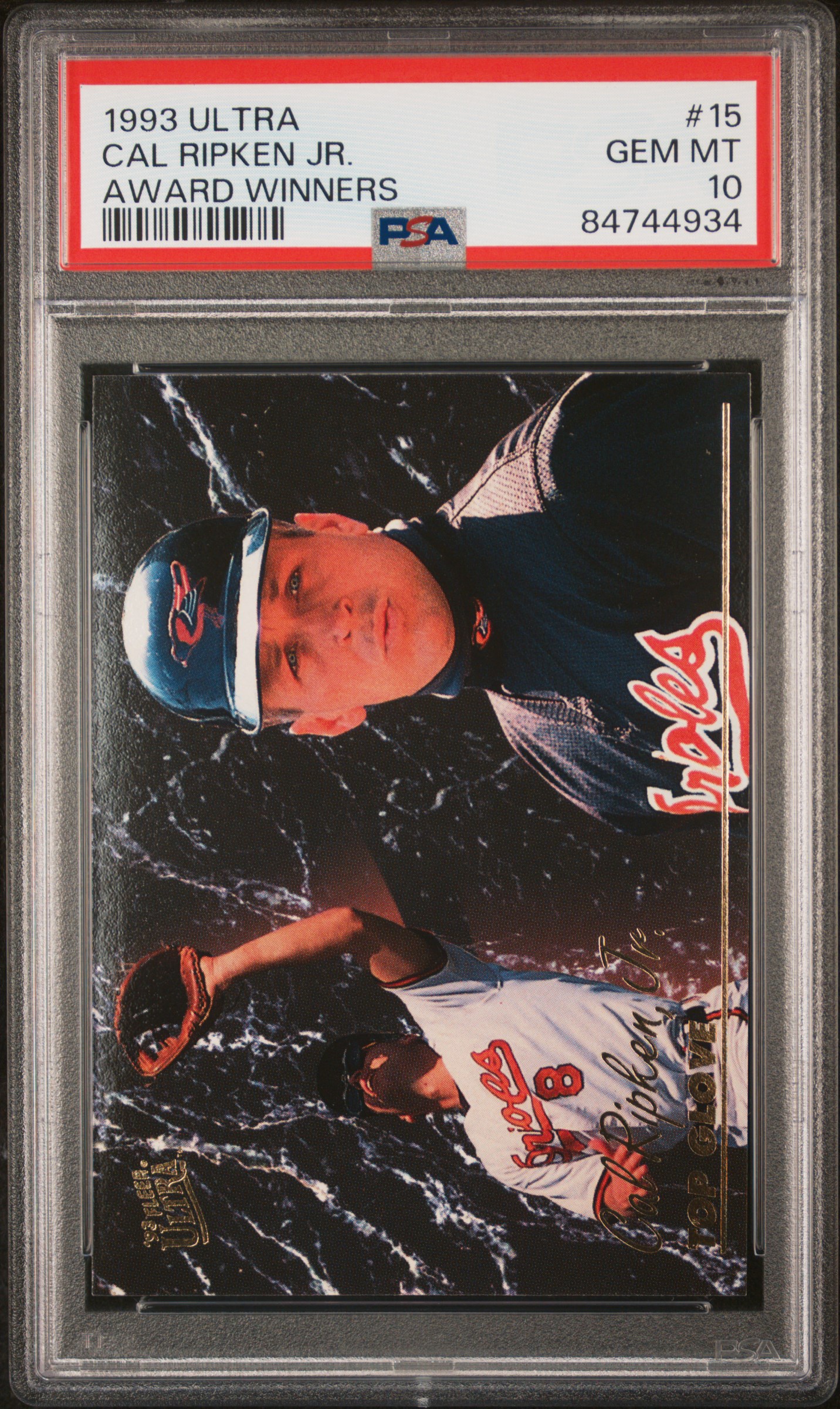 1993 ULTRA AWARD WINNERS #15 CAL RIPKEN JR. AWARD WINNERS