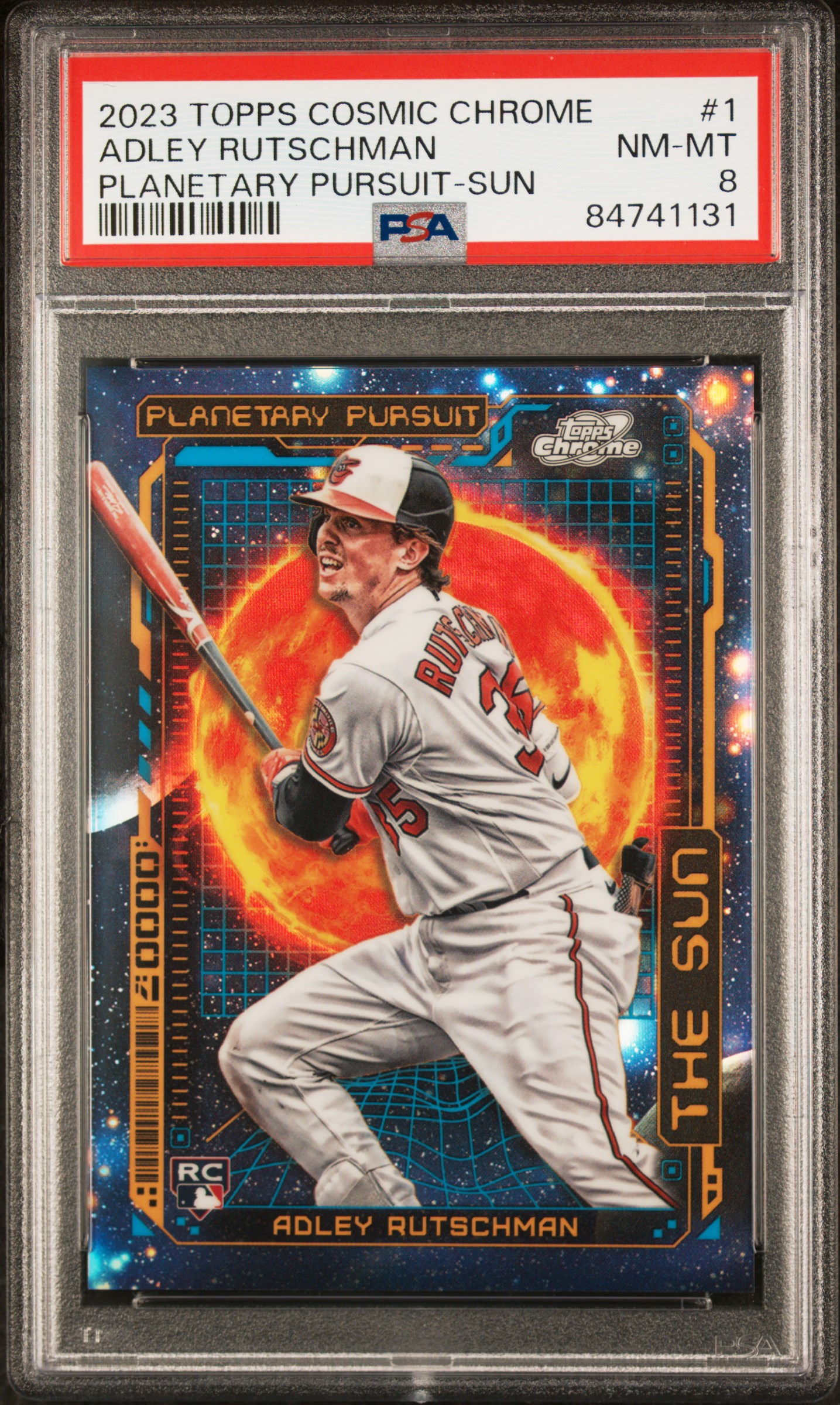 2023 TOPPS COSMIC CHROME PLANETARY PURSUIT #1 ADLEY RUTSCHMAN PLANETARY PURSUIT-SUN
