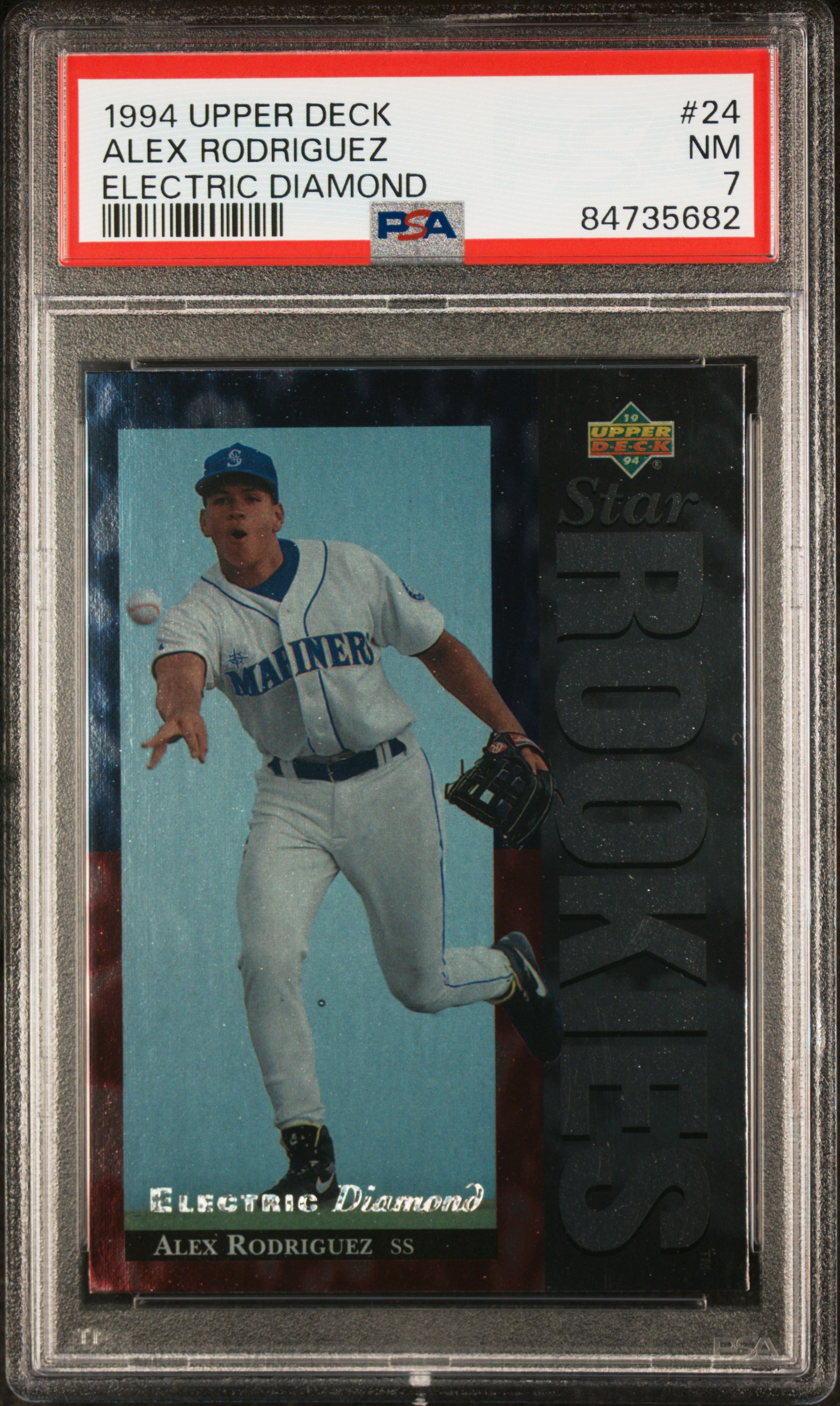 1994 UPPER DECK #24 ALEX RODRIGUEZ ELECTRIC DIAMOND