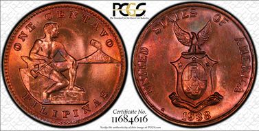 1938-M 1C RP Date, Allen-3.02a MS66RB